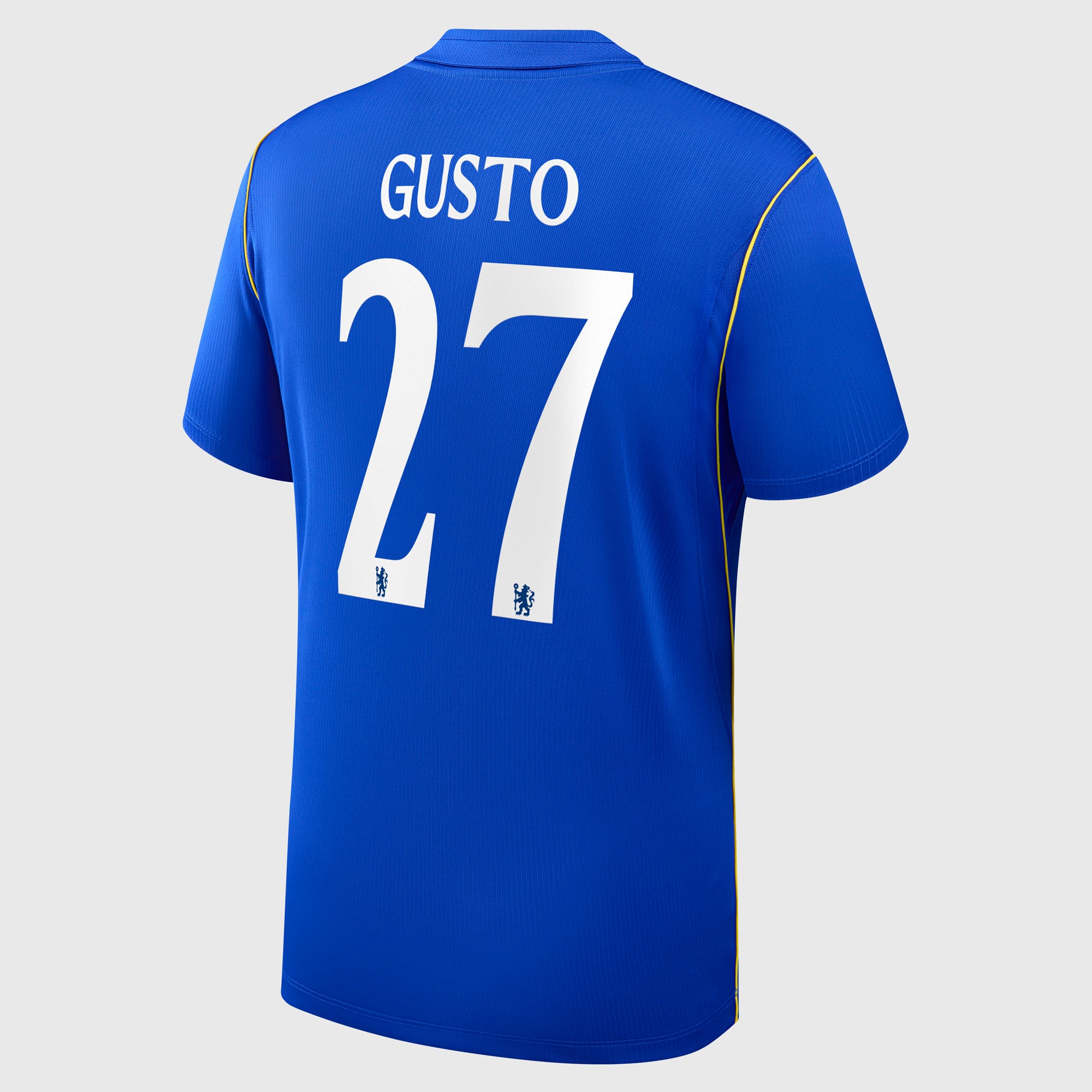Chelsea Cup Nike Home Stadium Shirt 2026-27 with Gusto 27 printing, , rebel_hi-res