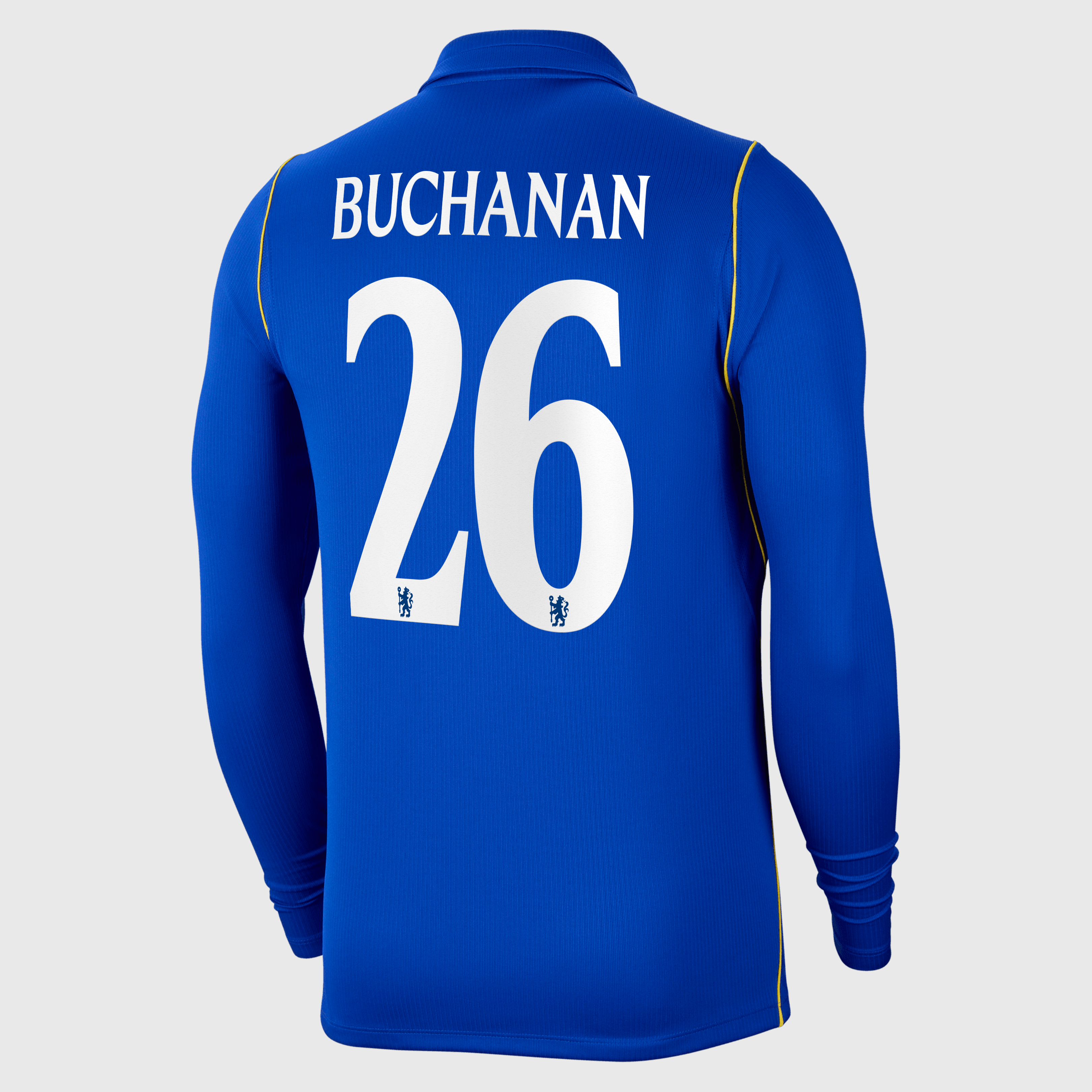 Chelsea Cup Nike Home Stadium Shirt 2026-27 - Long Sleeve with Buchanan 26 printing, , rebel_hi-res