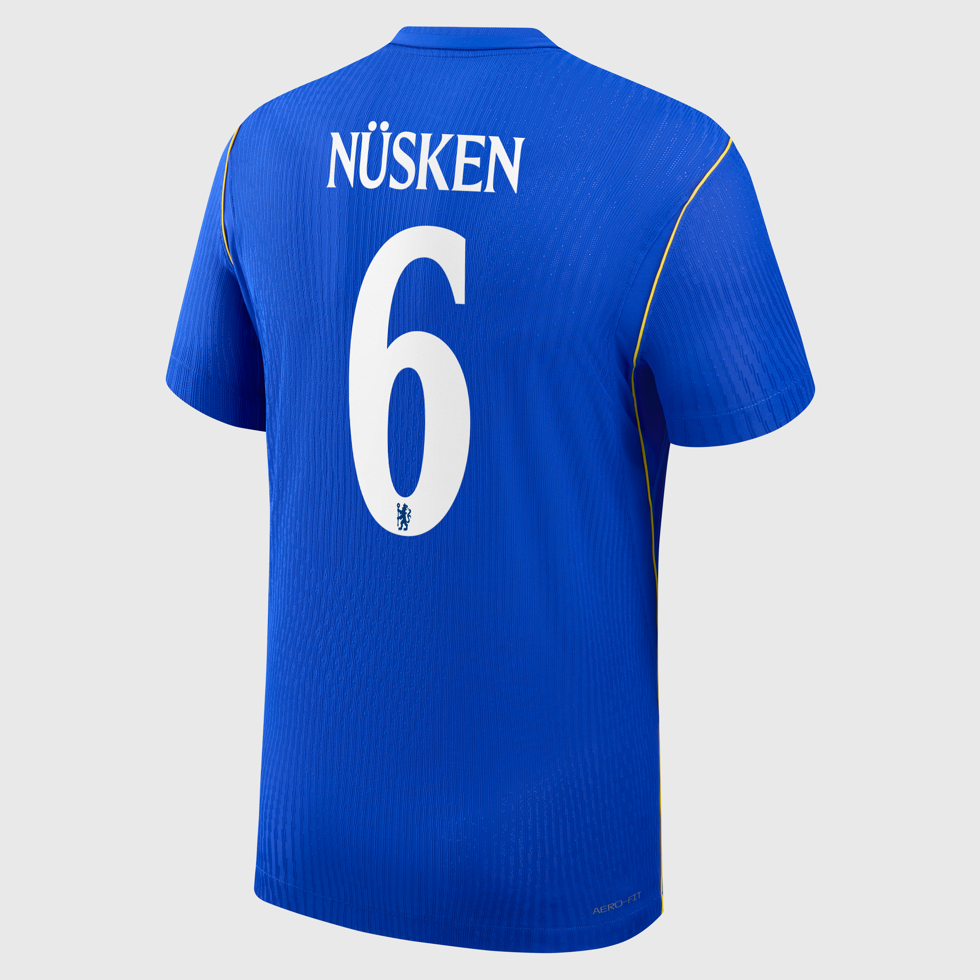 Chelsea Cup Nike Home Aero-FIT Match Shirt 2026-27 with N&uuml;sken 6 printing, , rebel_hi-res