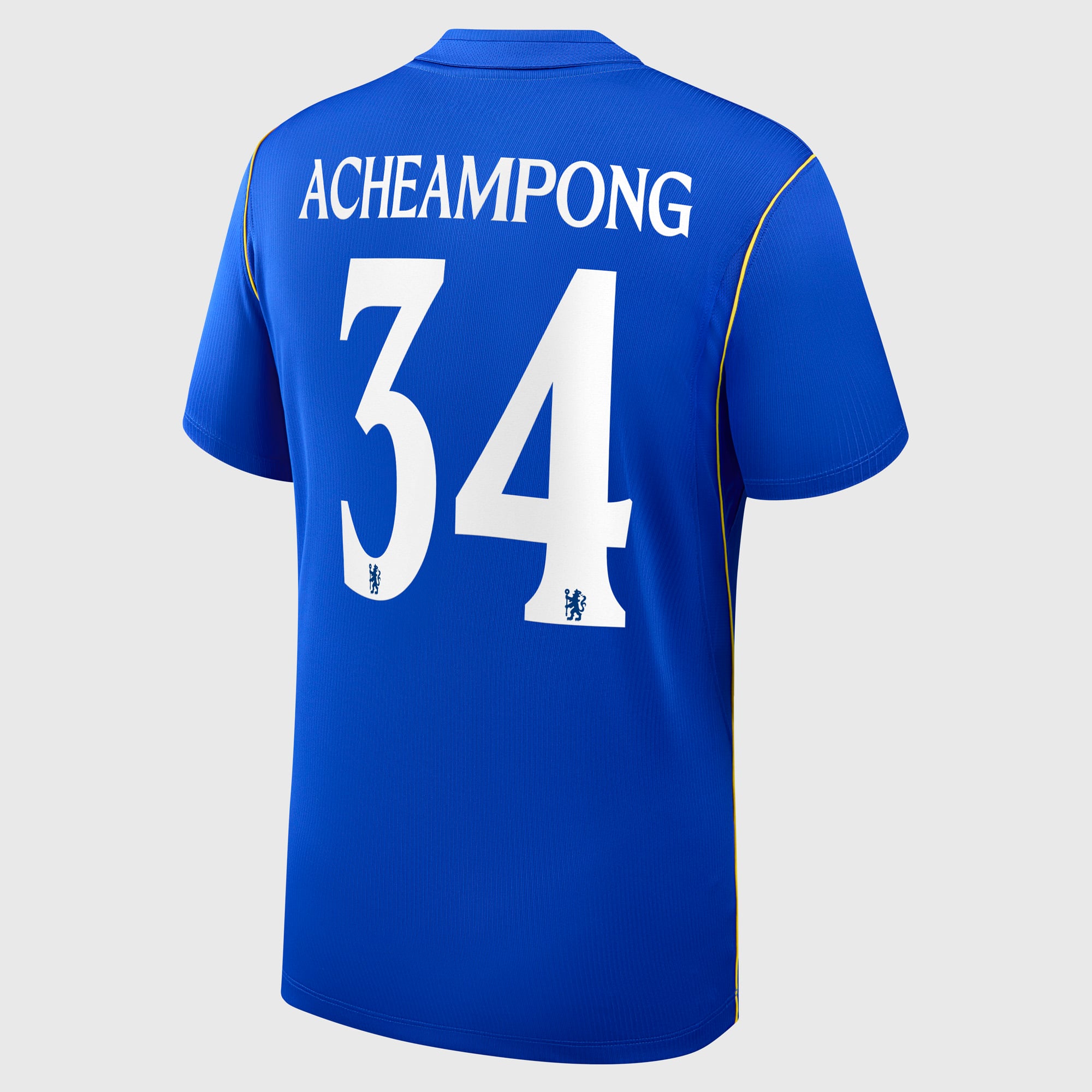 Chelsea Cup Nike Home Stadium Shirt 2026-27 with Acheampong 34 printing, , rebel_hi-res