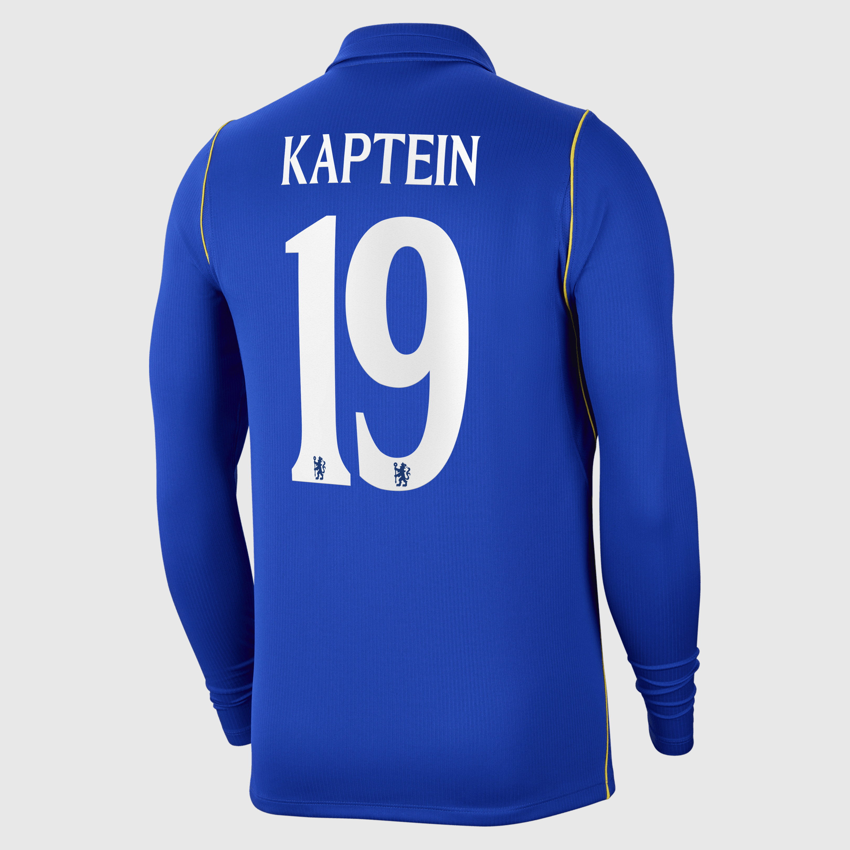 Chelsea Cup Nike Home Stadium Shirt 2026-27 - Long Sleeve with Kaptein 18 printing, , rebel_hi-res