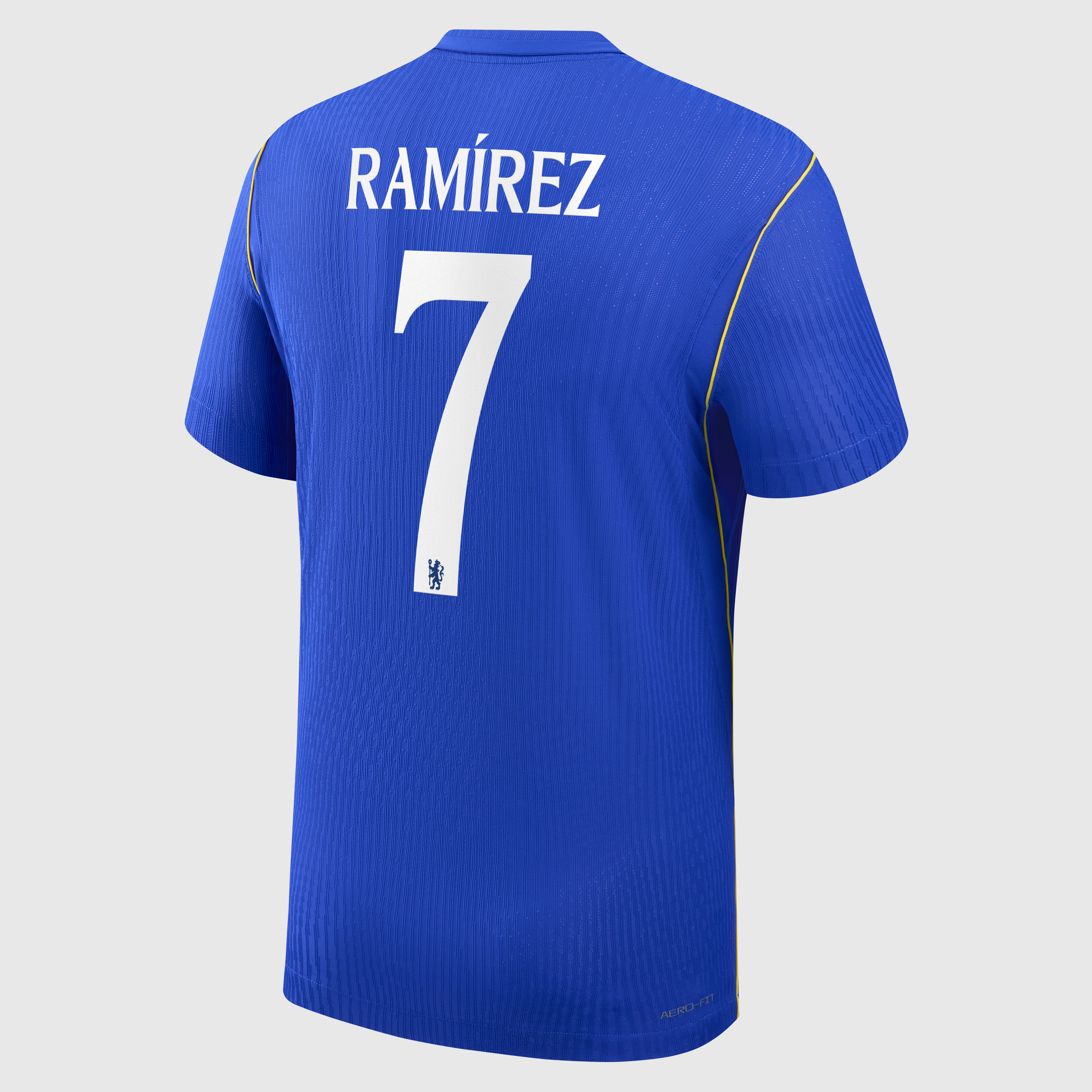 Chelsea Cup Nike Home Aero-FIT Match Shirt 2026-27 with Ram&iacute;rez 7 printing, , rebel_hi-res