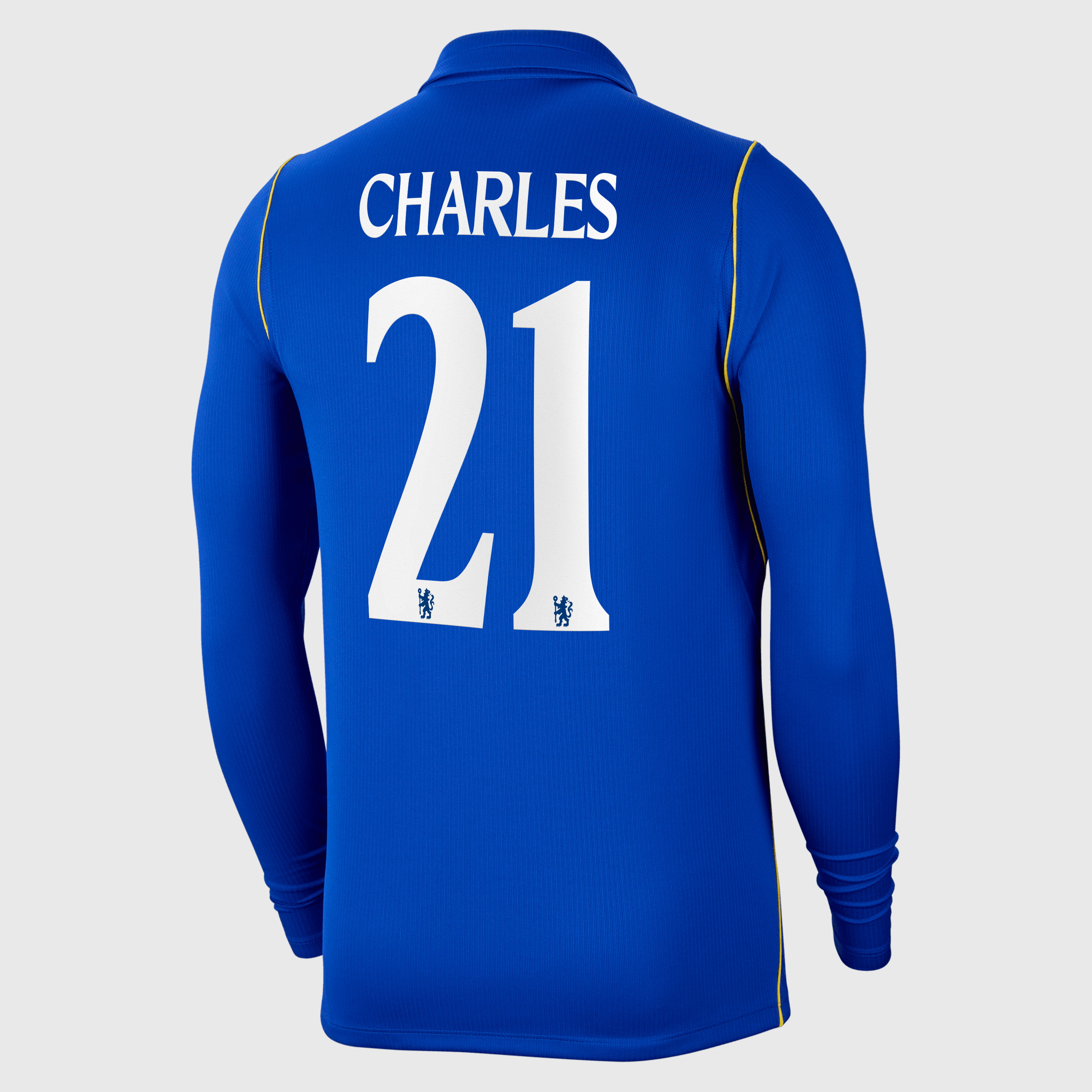 Chelsea Cup Nike Home Stadium Shirt 2026-27 - Long Sleeve with Charles 21 printing, , rebel_hi-res