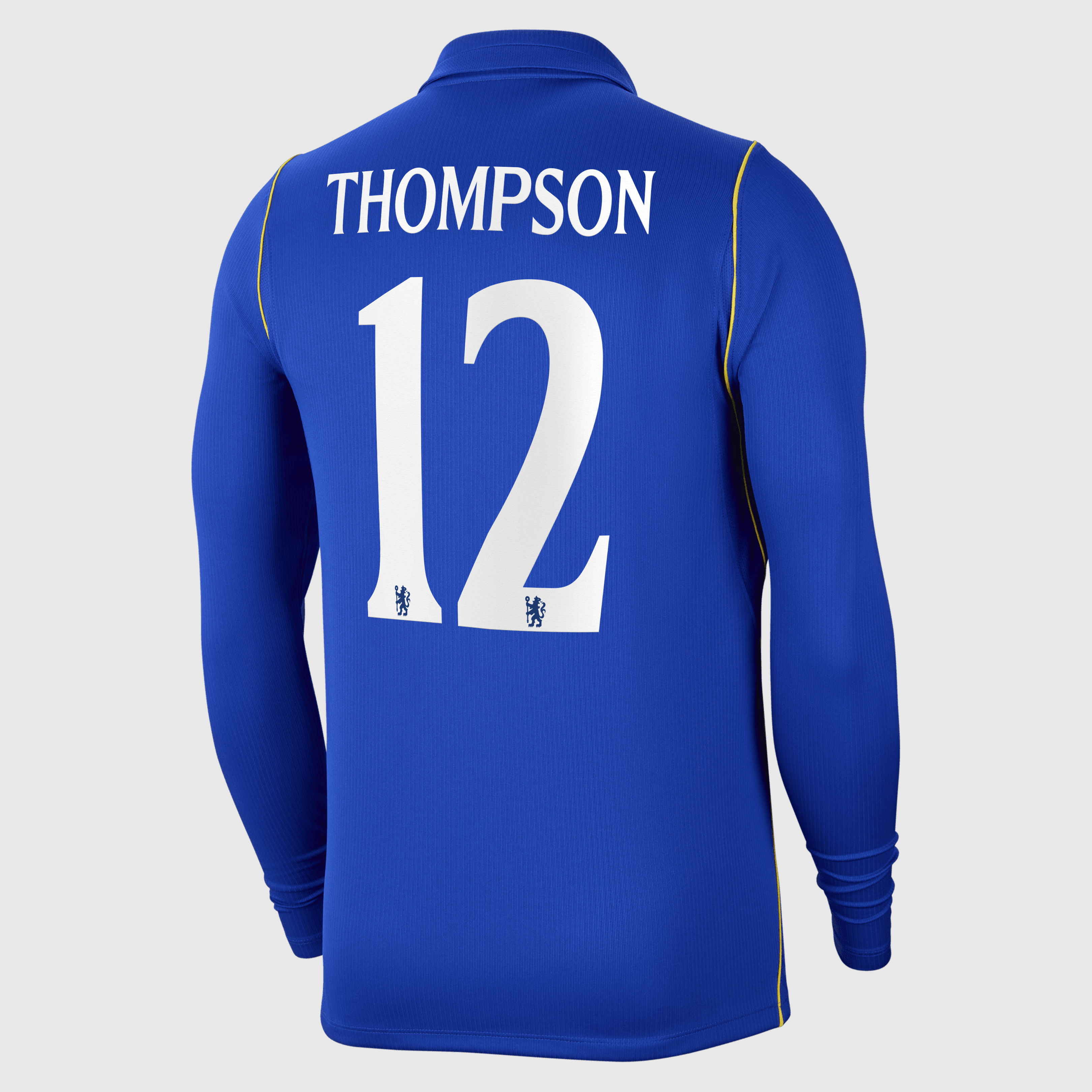 Chelsea Cup Nike Home Stadium Shirt 2026-27 - Long Sleeve with Thompson 12 printing, , rebel_hi-res