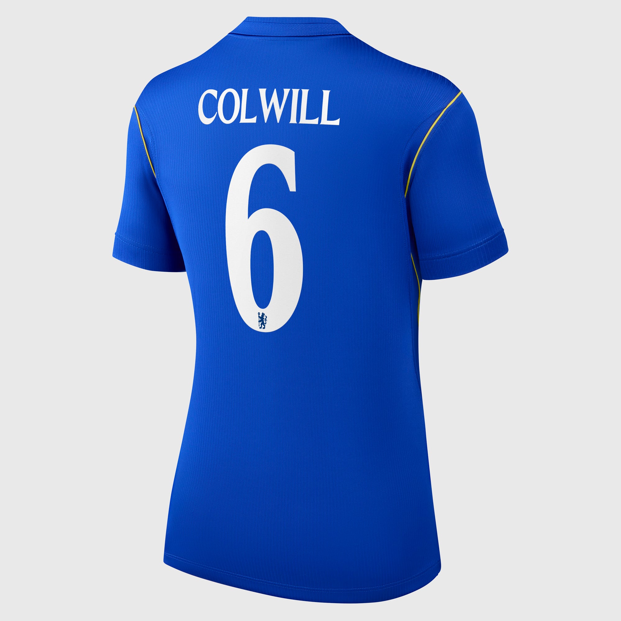 Chelsea Cup Nike Home Stadium Shirt 2026-27 - Womens with Colwill 6 printing, , rebel_hi-res