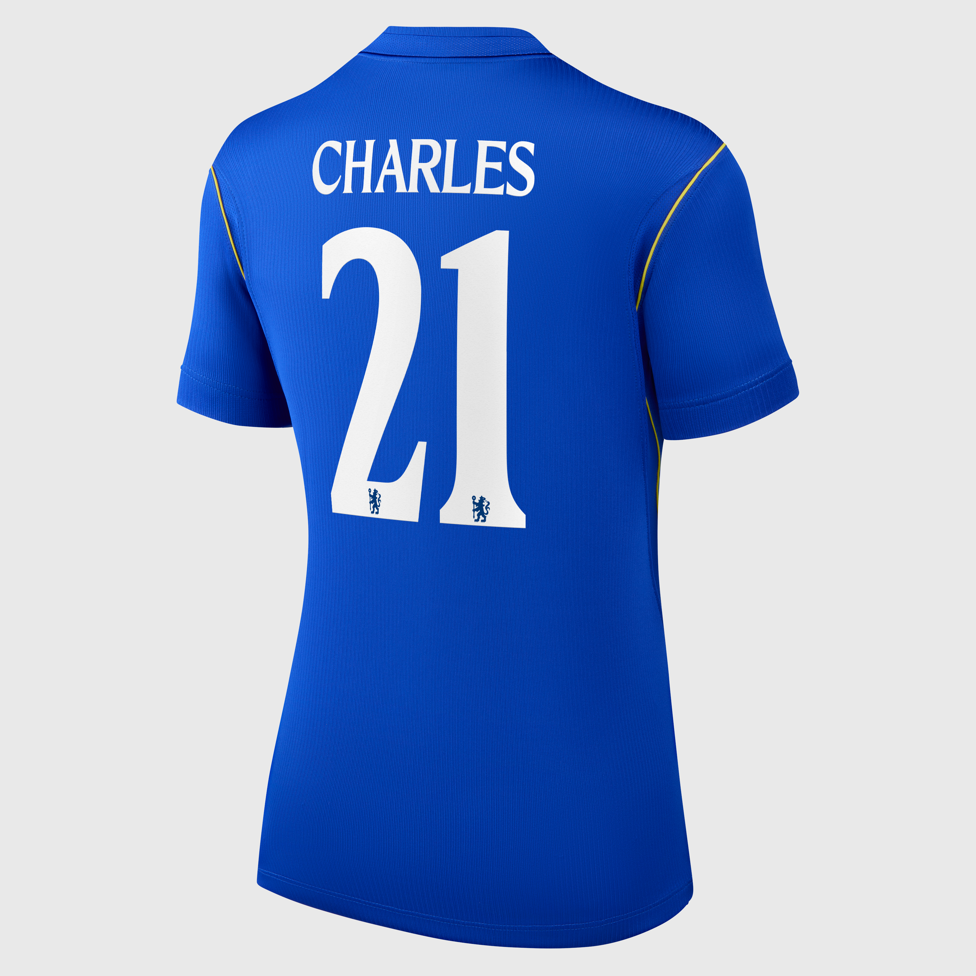 Chelsea Cup Nike Home Stadium Shirt 2026-27 - Womens with Charles 21 printing, , rebel_hi-res