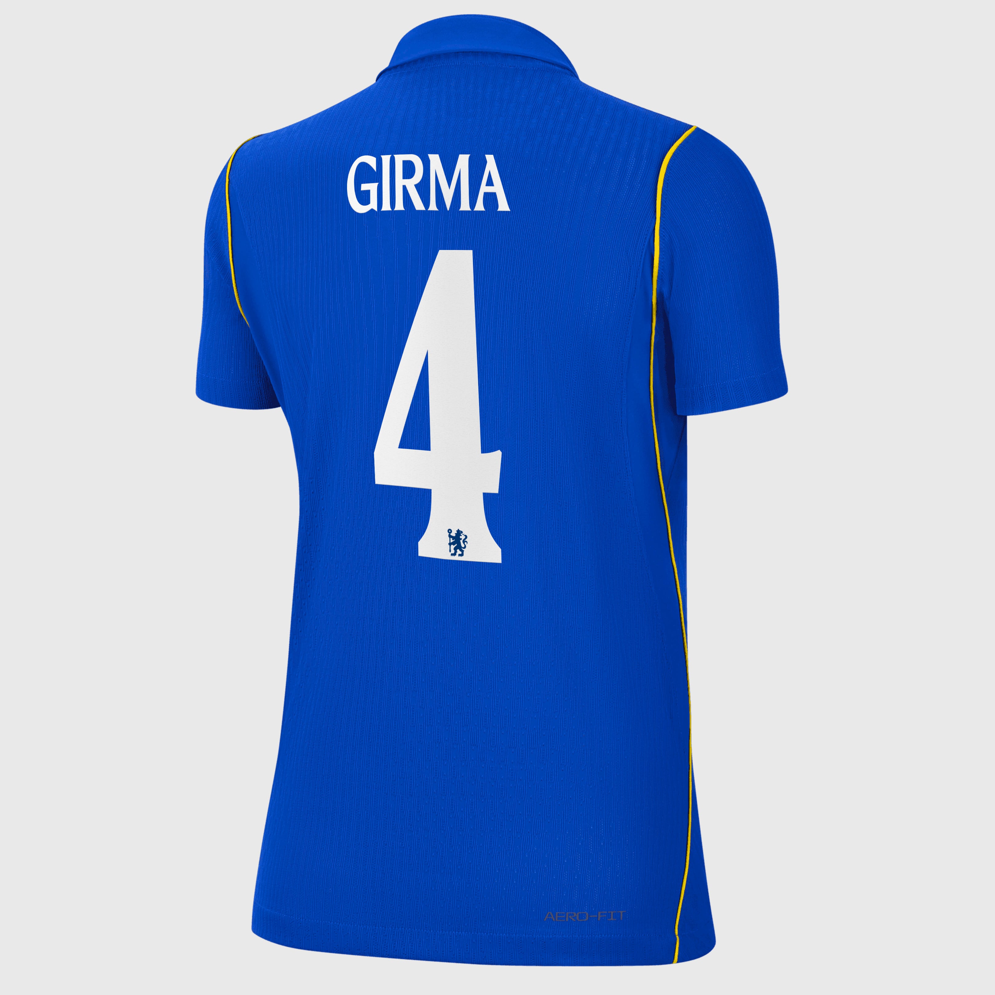 Chelsea Cup Nike Home Aero-FIT Match Shirt 2026-27 - Womens with Girma 16 printing, , rebel_hi-res