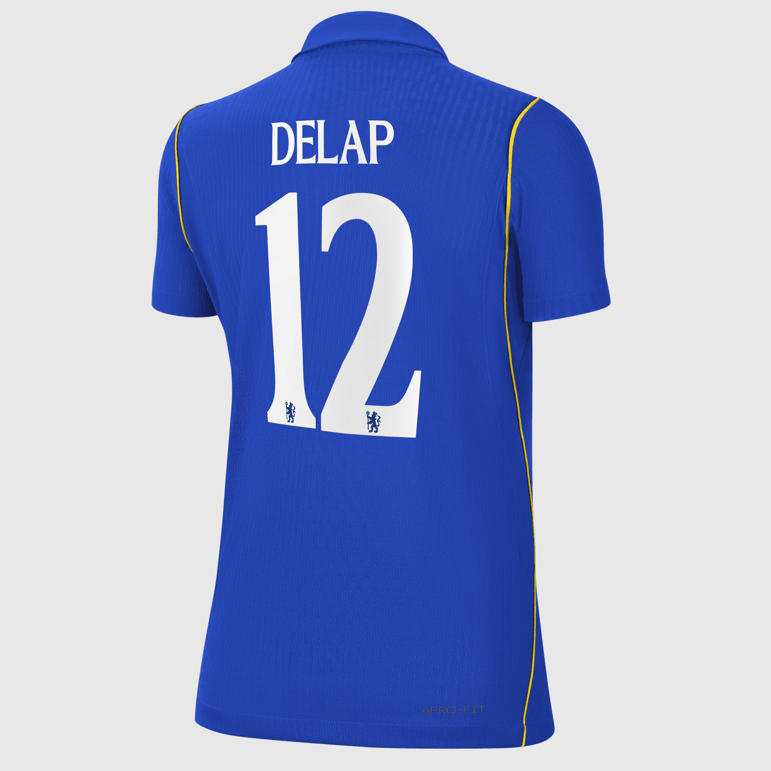 Chelsea Cup Nike Home Aero-FIT Match Shirt 2026-27 - Womens with Delap 9 printing, , rebel_hi-res