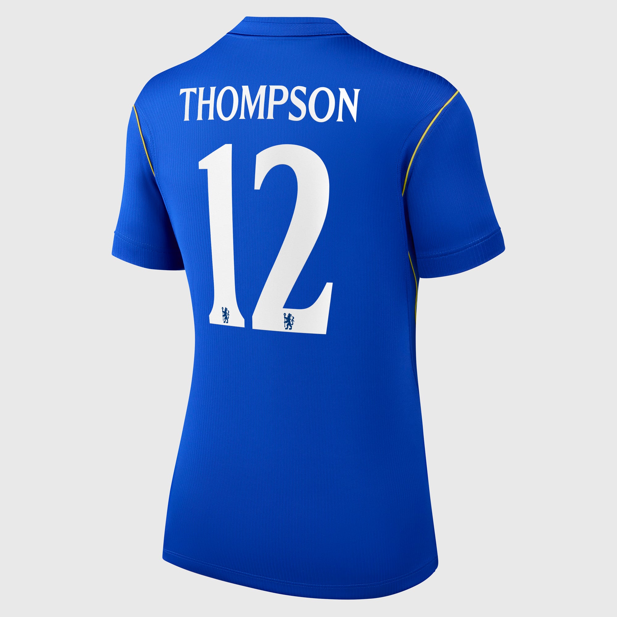 Chelsea Cup Nike Home Stadium Shirt 2026-27 - Womens with Thompson 12 printing, , rebel_hi-res