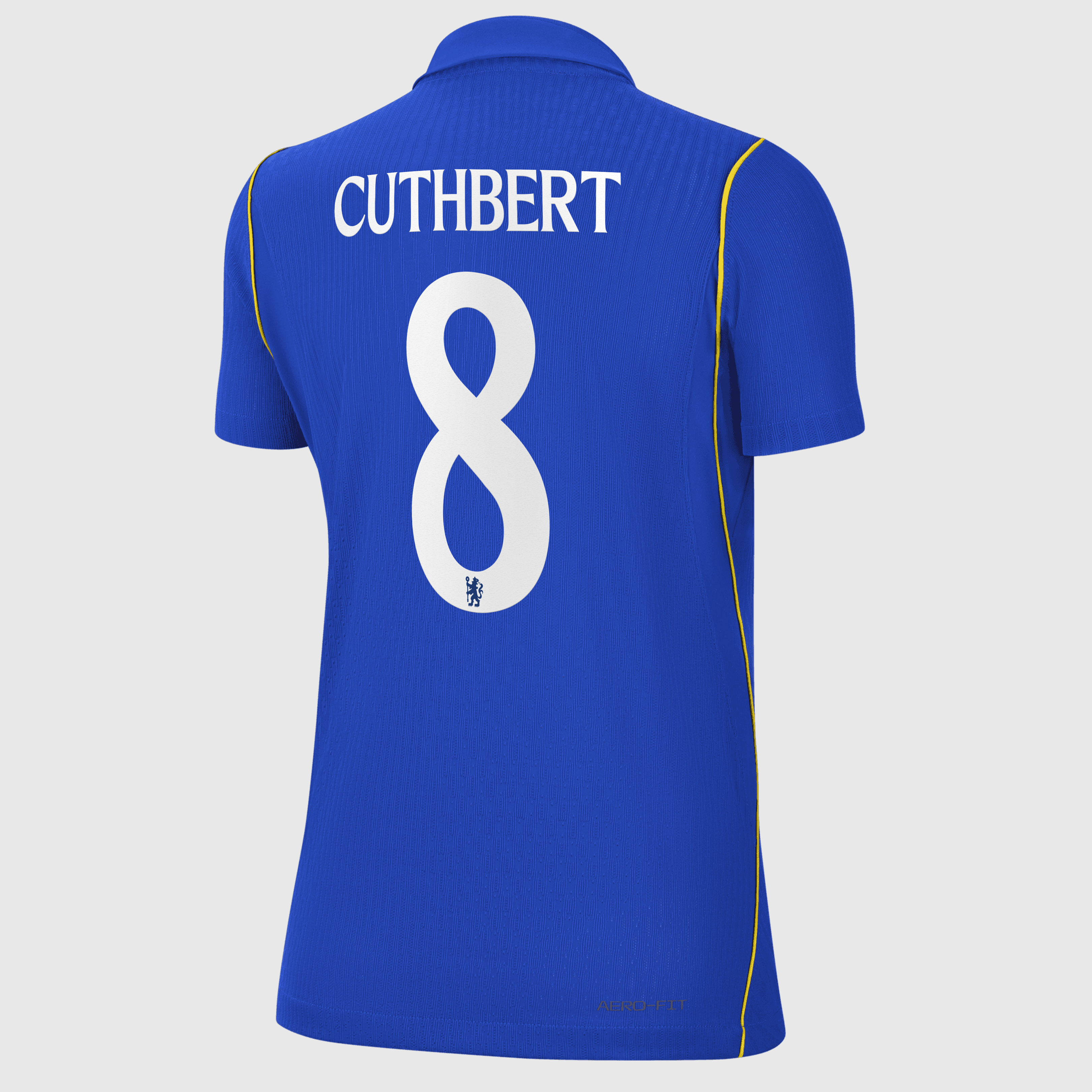 Chelsea Cup Nike Home Aero-FIT Match Shirt 2026-27 - Womens with Cuthbert 8 printing, , rebel_hi-res