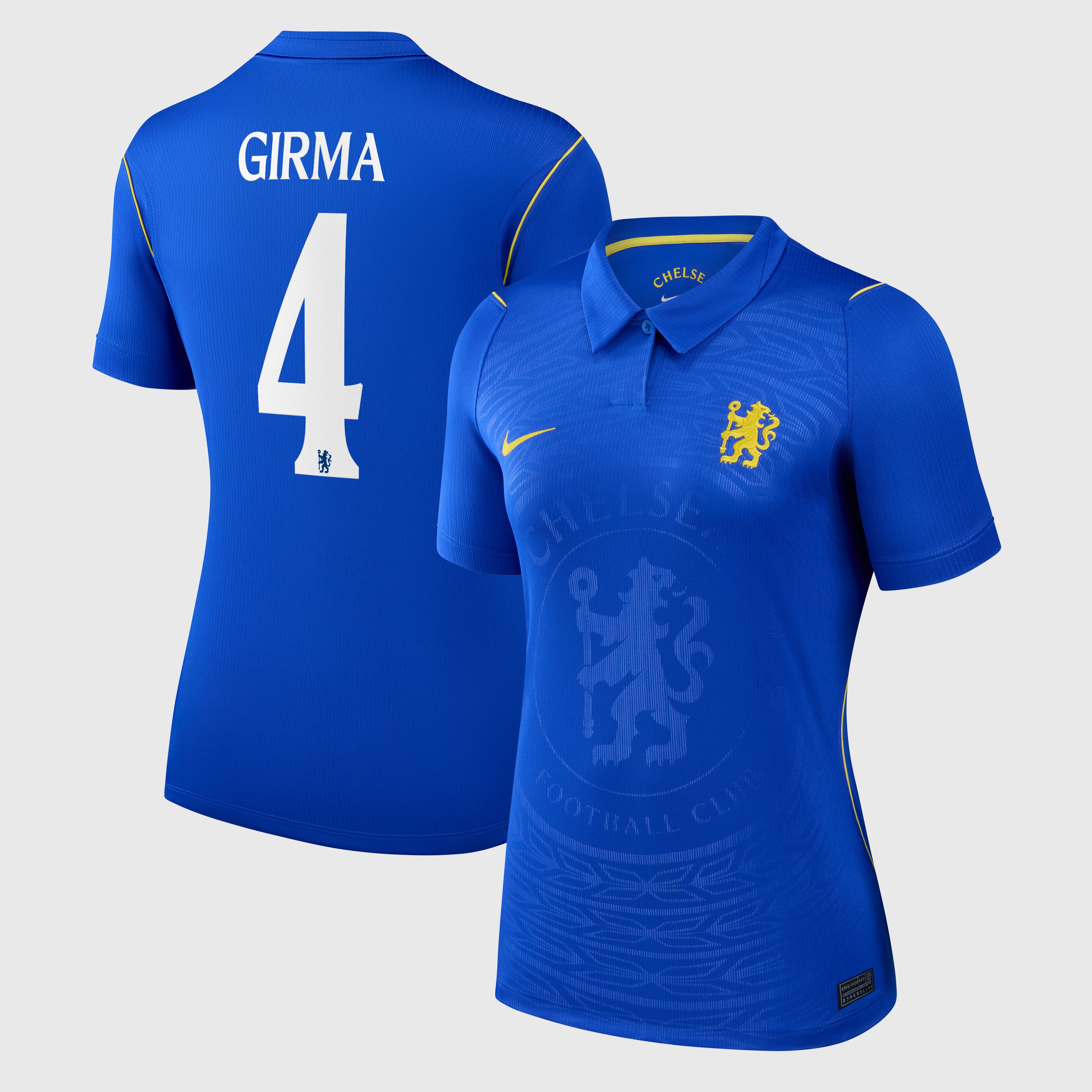 Chelsea Cup Nike Home Stadium Shirt 2026-27 - Womens with Girma 4 printing, , rebel_hi-res
