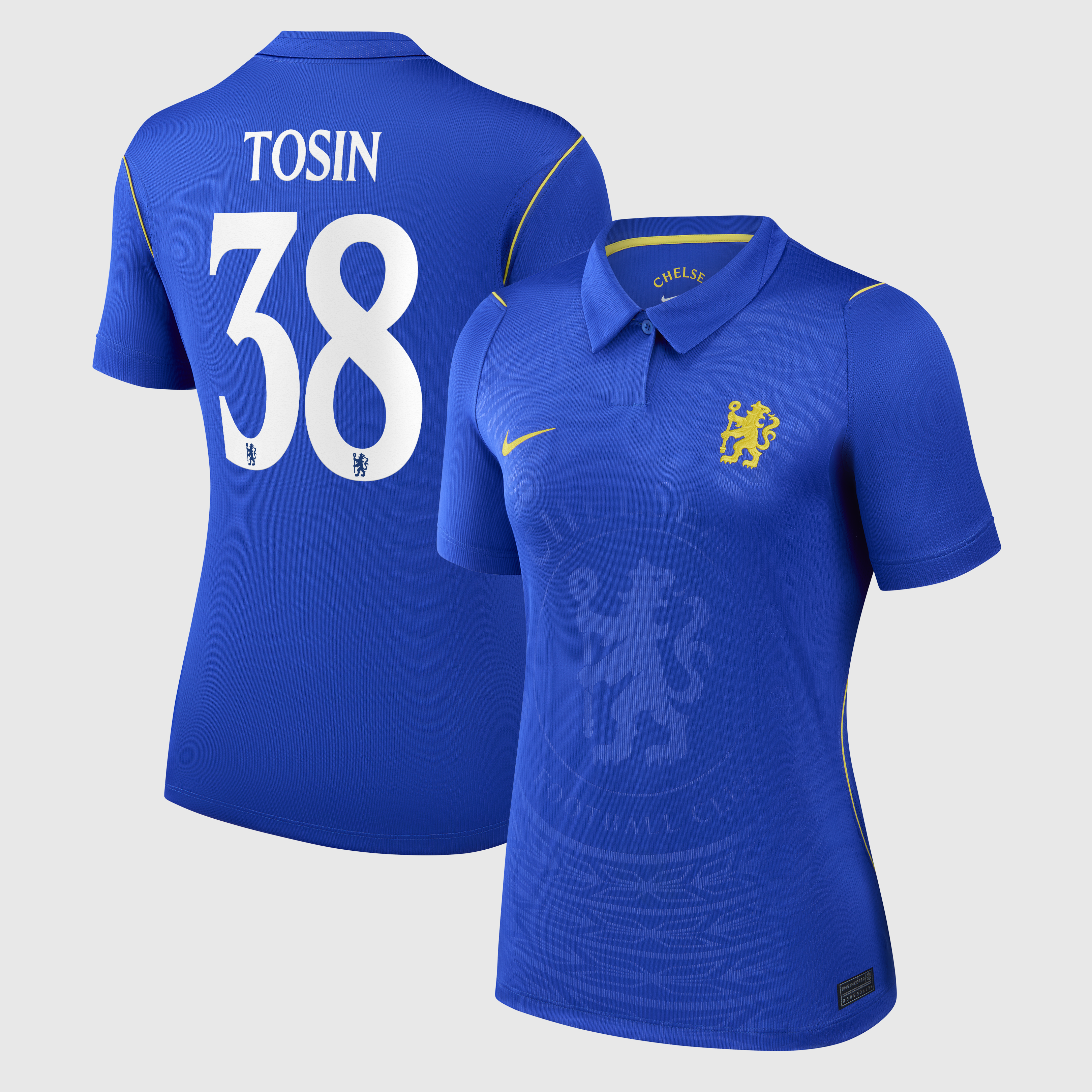 Chelsea Cup Nike Home Stadium Shirt 2026-27 - Womens with Tosin 38 printing, , rebel_hi-res