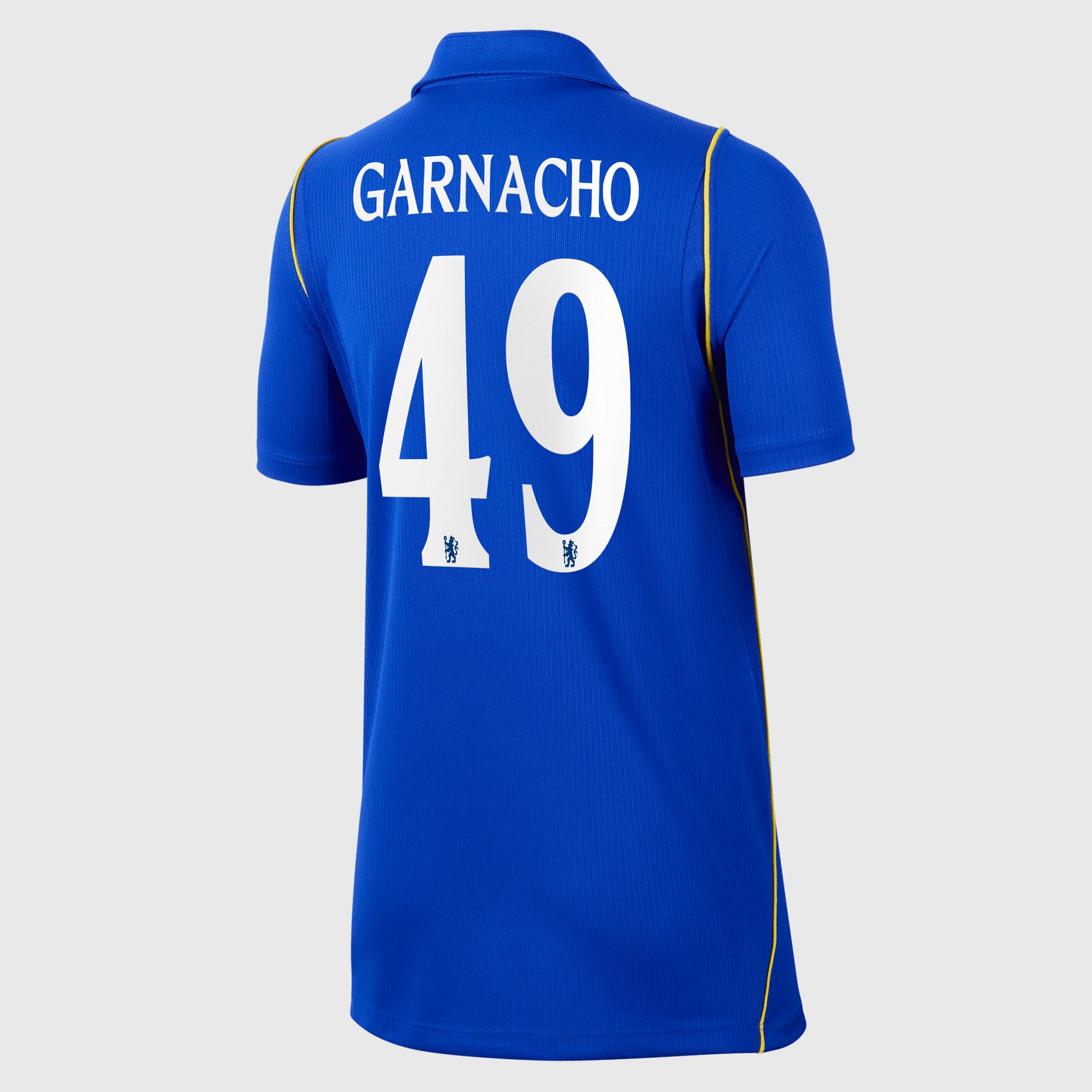 Chelsea Cup Nike Home Stadium Shirt 2026-27 - Kids with Garnacho 49 printing, , rebel_hi-res