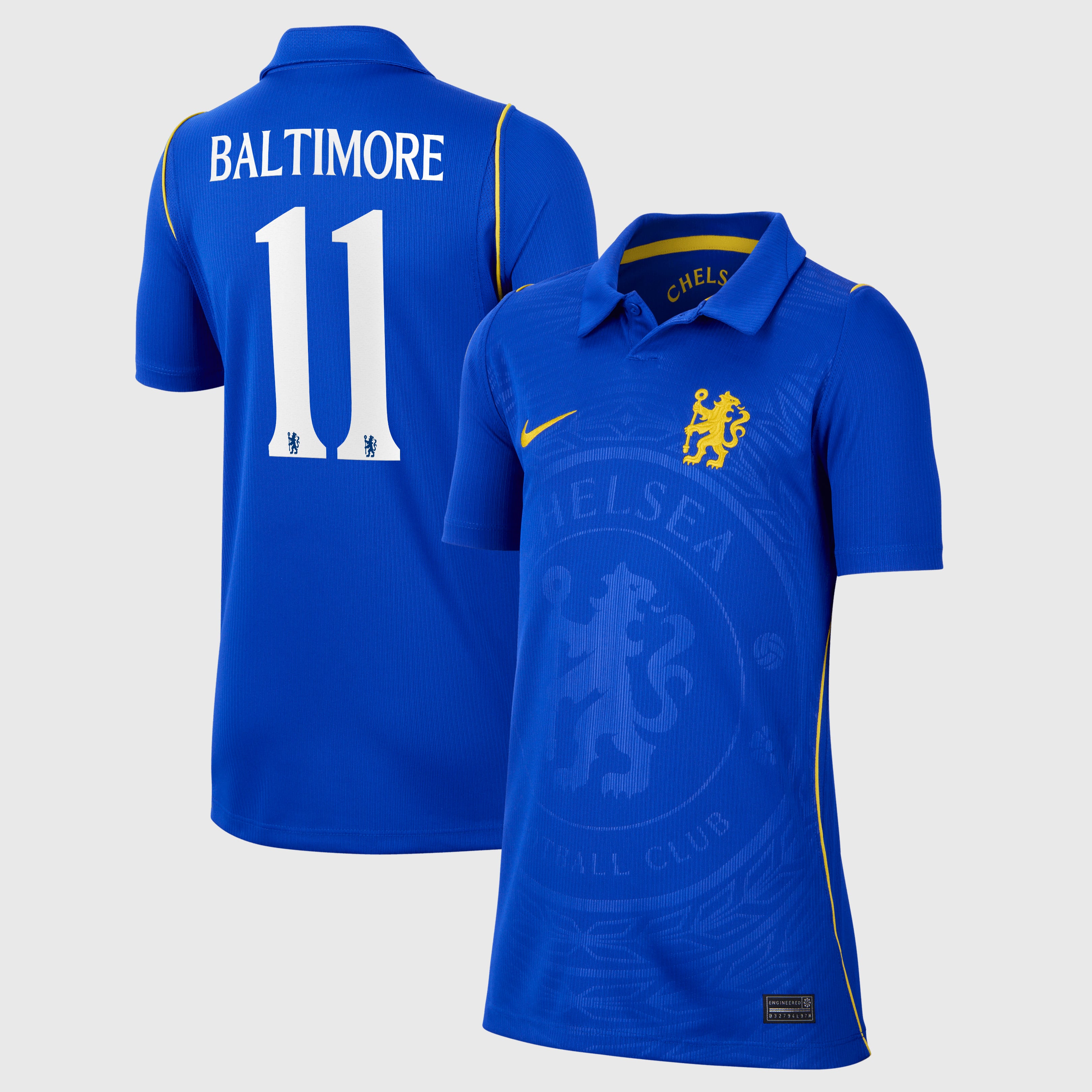 Chelsea Cup Nike Home Stadium Shirt 2026-27 - Kids with Baltimore 11 printing, , rebel_hi-res