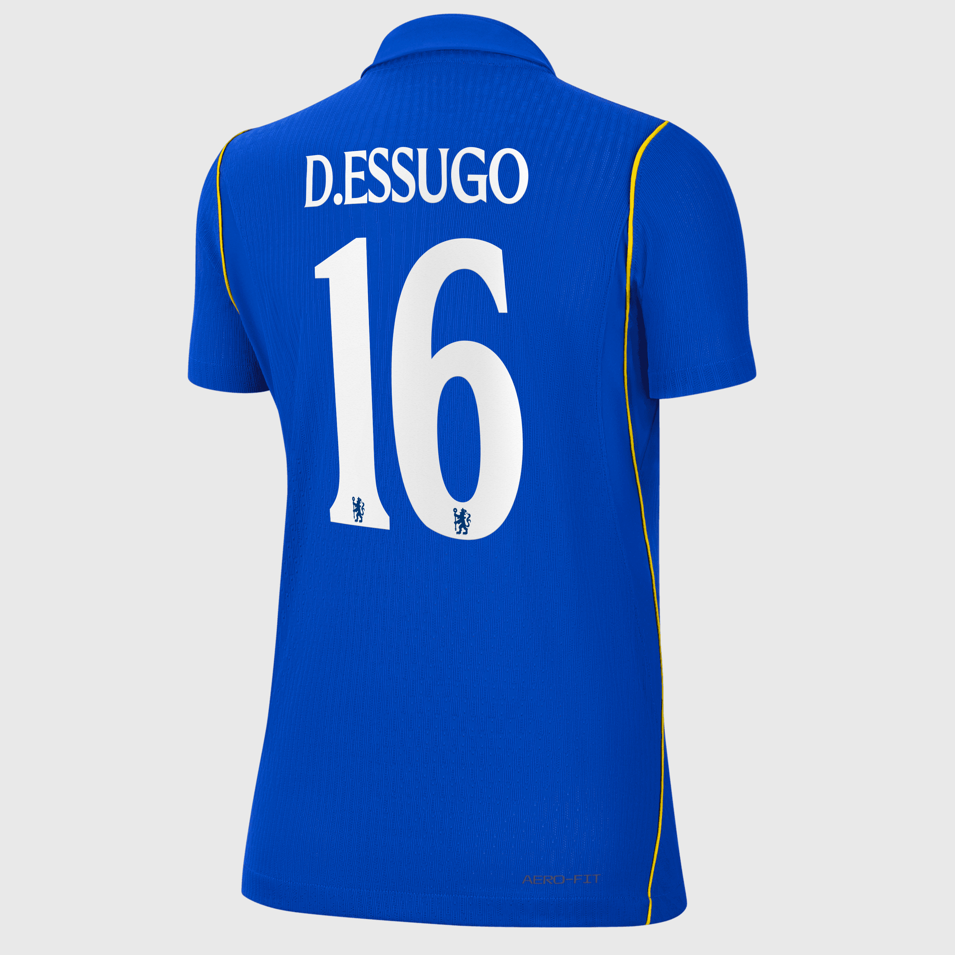 Chelsea Cup Nike Home Aero-FIT Match Shirt 2026-27 - Womens with D.Essugo 14 printing, , rebel_hi-res