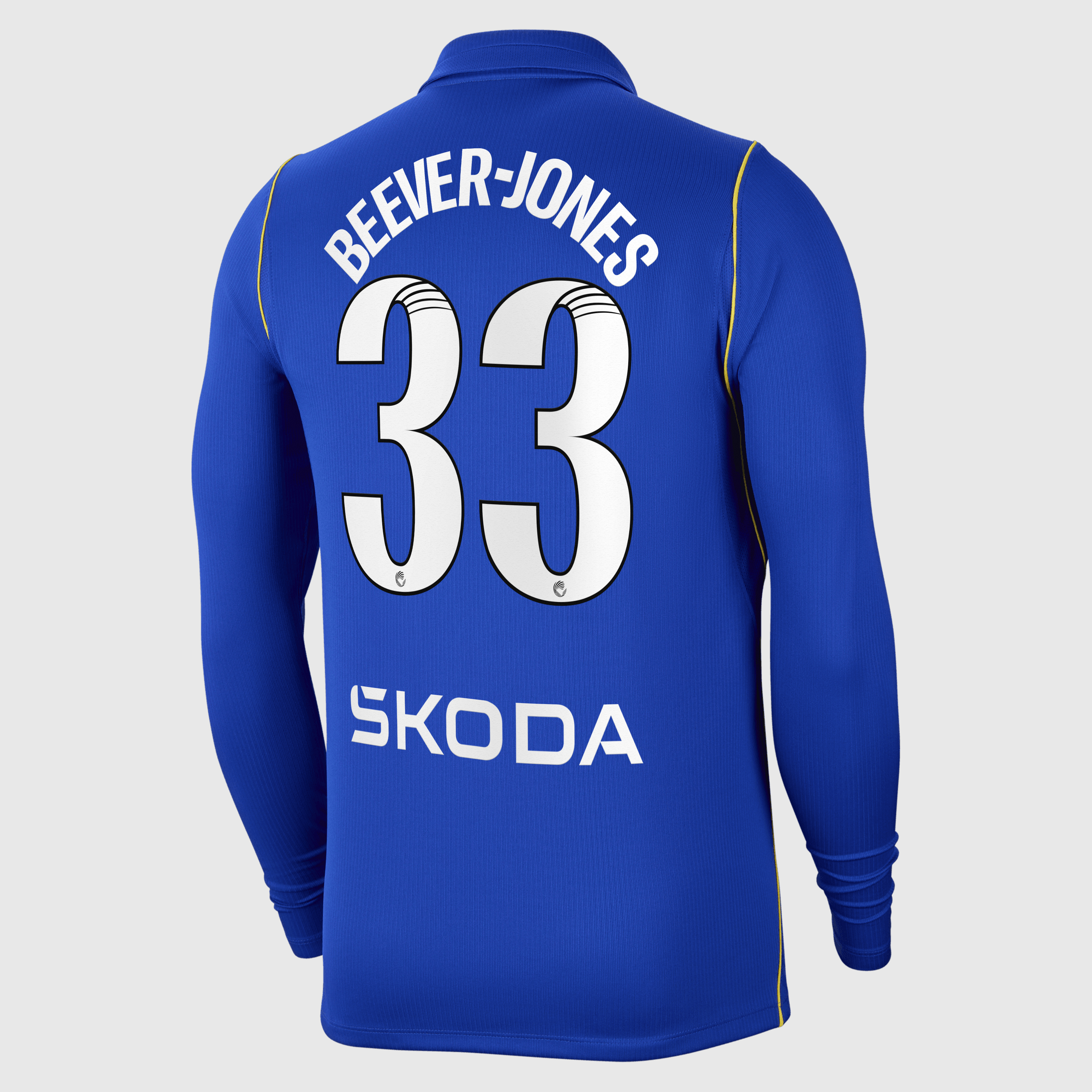 Chelsea WSL Nike Home Stadium Shirt 2026-27 - Long Sleeve with Beever-Jones 33 printing, , rebel_hi-res