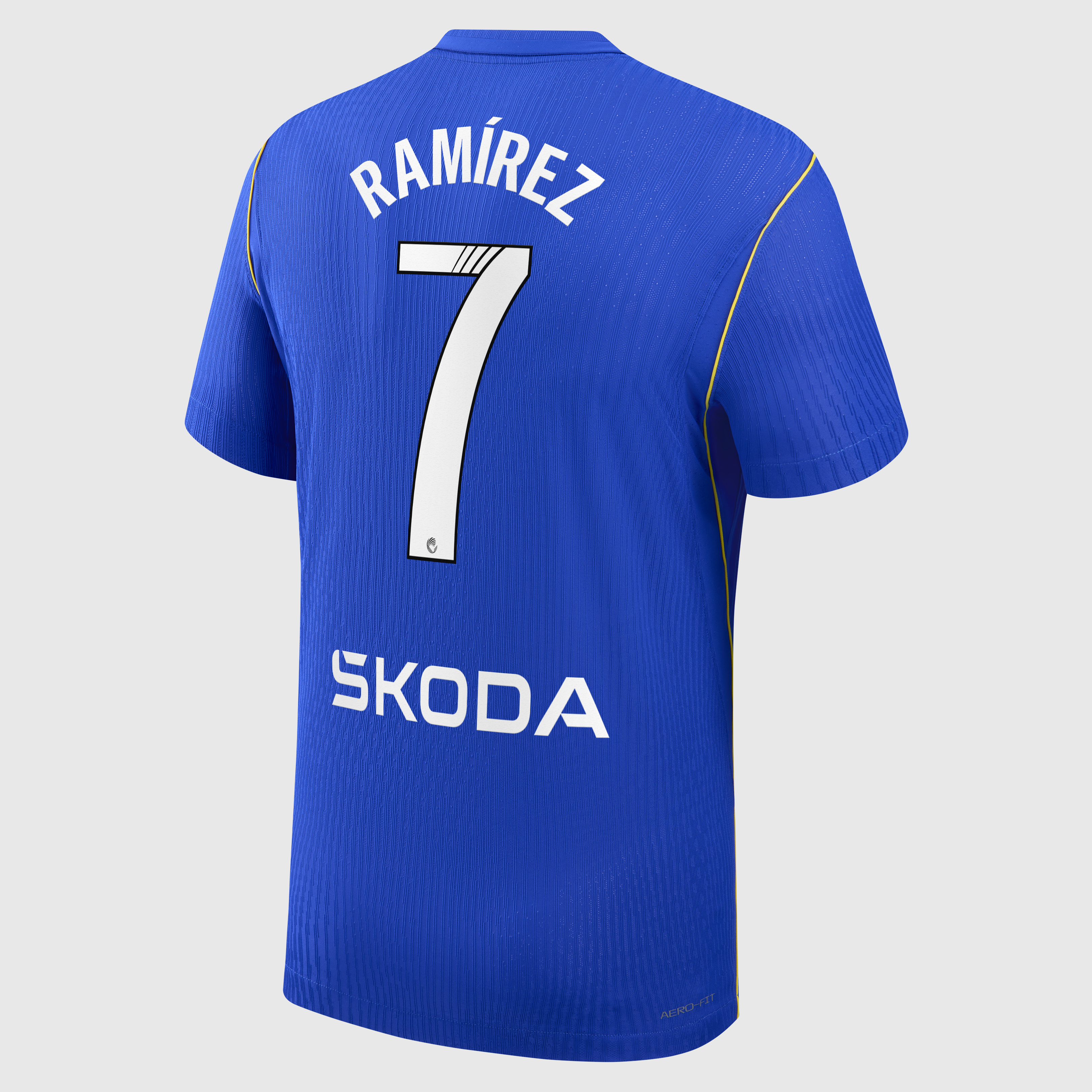 Chelsea WSL Nike Home Aero-FIT Match Shirt 2026-27 with Ram&iacute;rez 7 printing, , rebel_hi-res