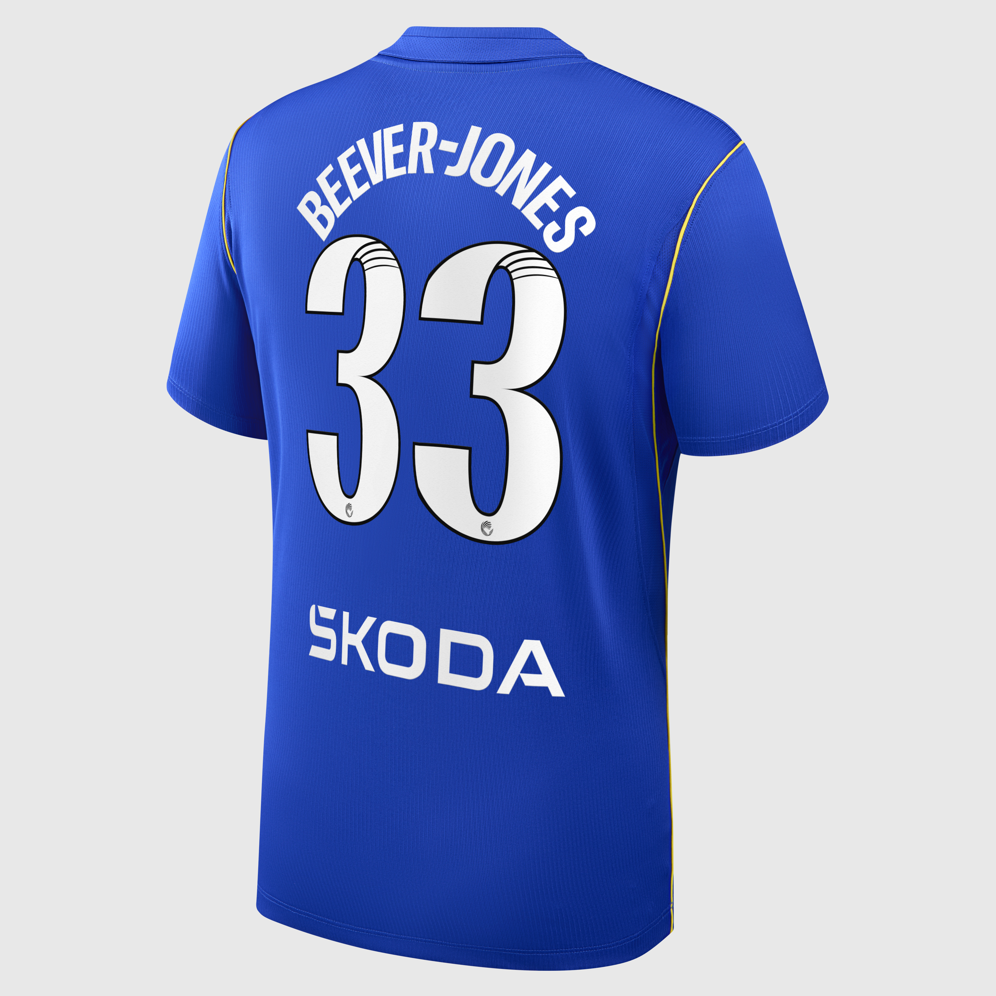 Chelsea WSL Nike Home Stadium Shirt 2026-27 with Beever-Jones 33 printing, , rebel_hi-res