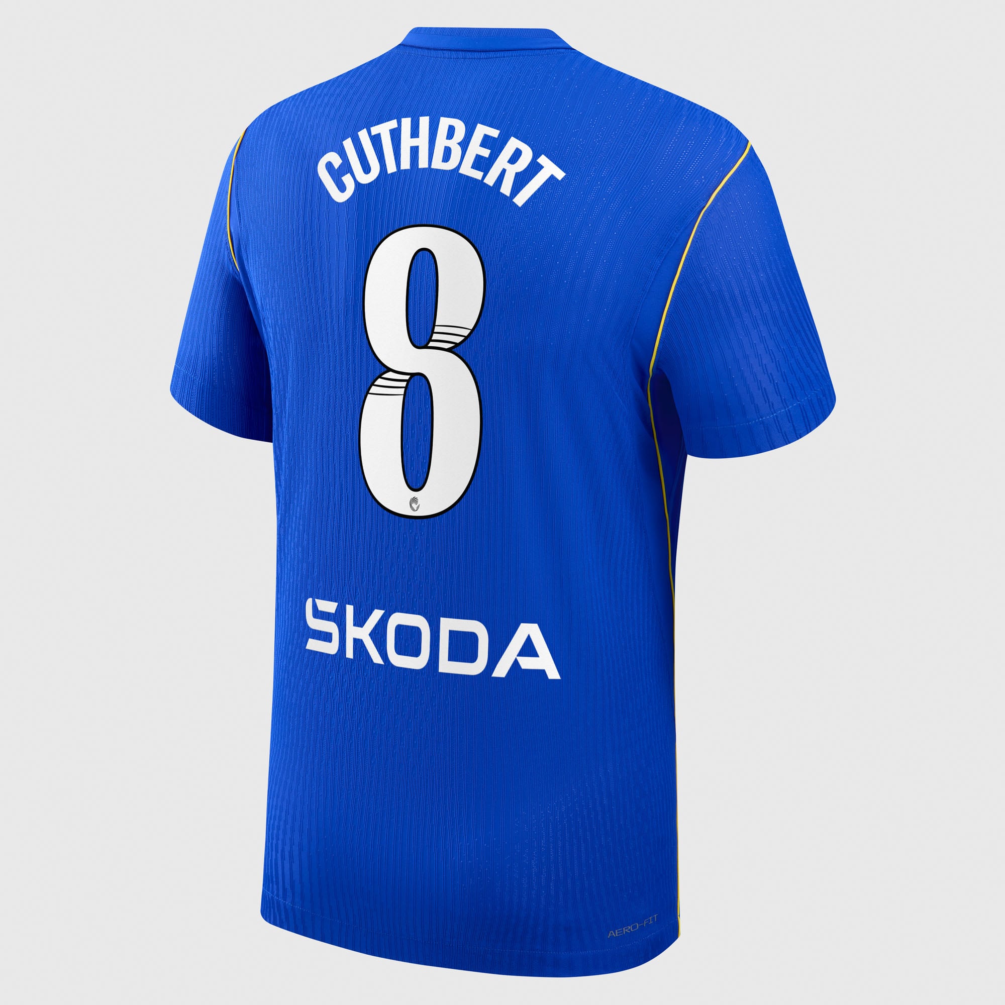 Chelsea WSL Nike Home Aero-FIT Match Shirt 2026-27 with Cuthbert 8 printing, , rebel_hi-res