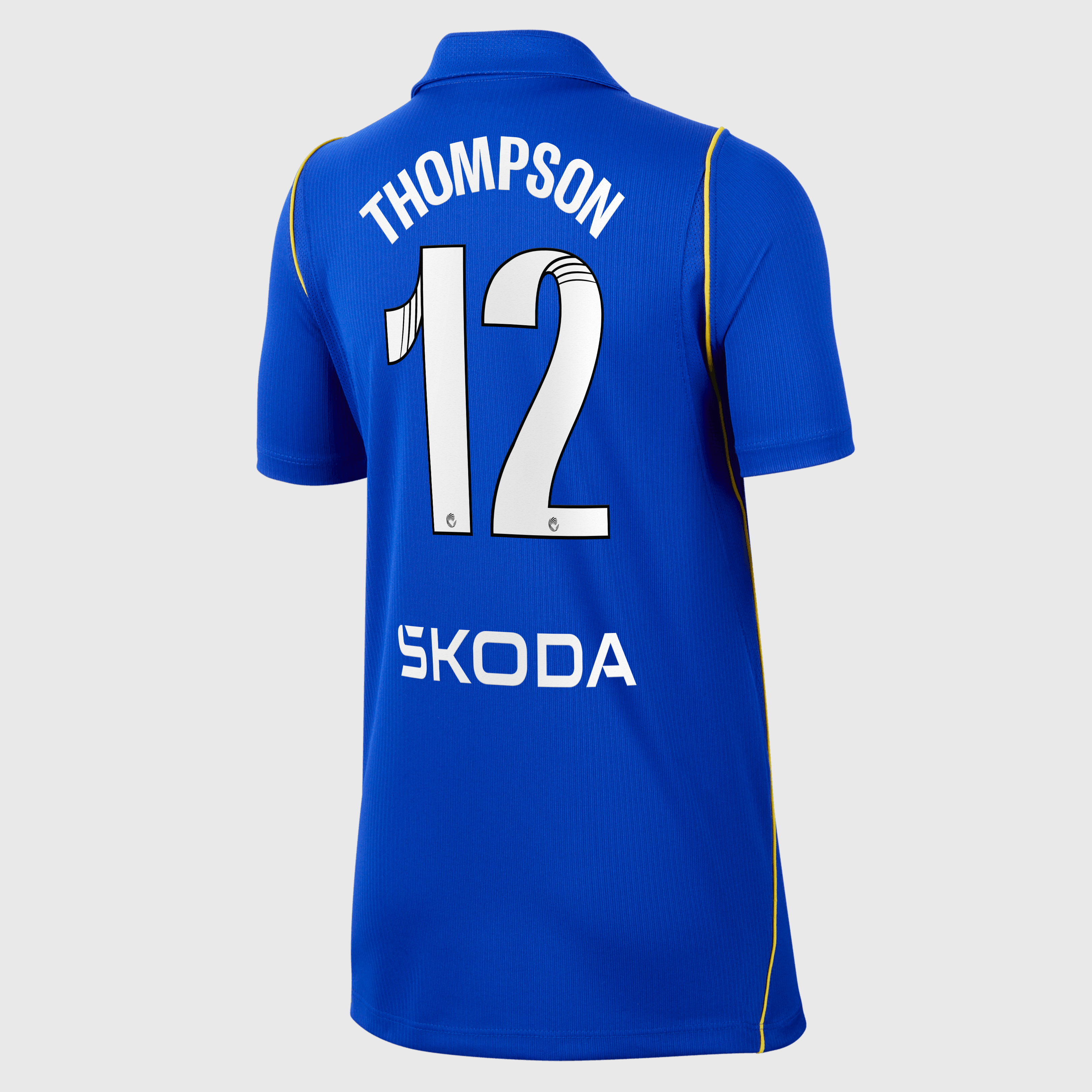 Chelsea WSL Nike Home Stadium Shirt 2026-27 - Kids with Thompson 12 printing, , rebel_hi-res