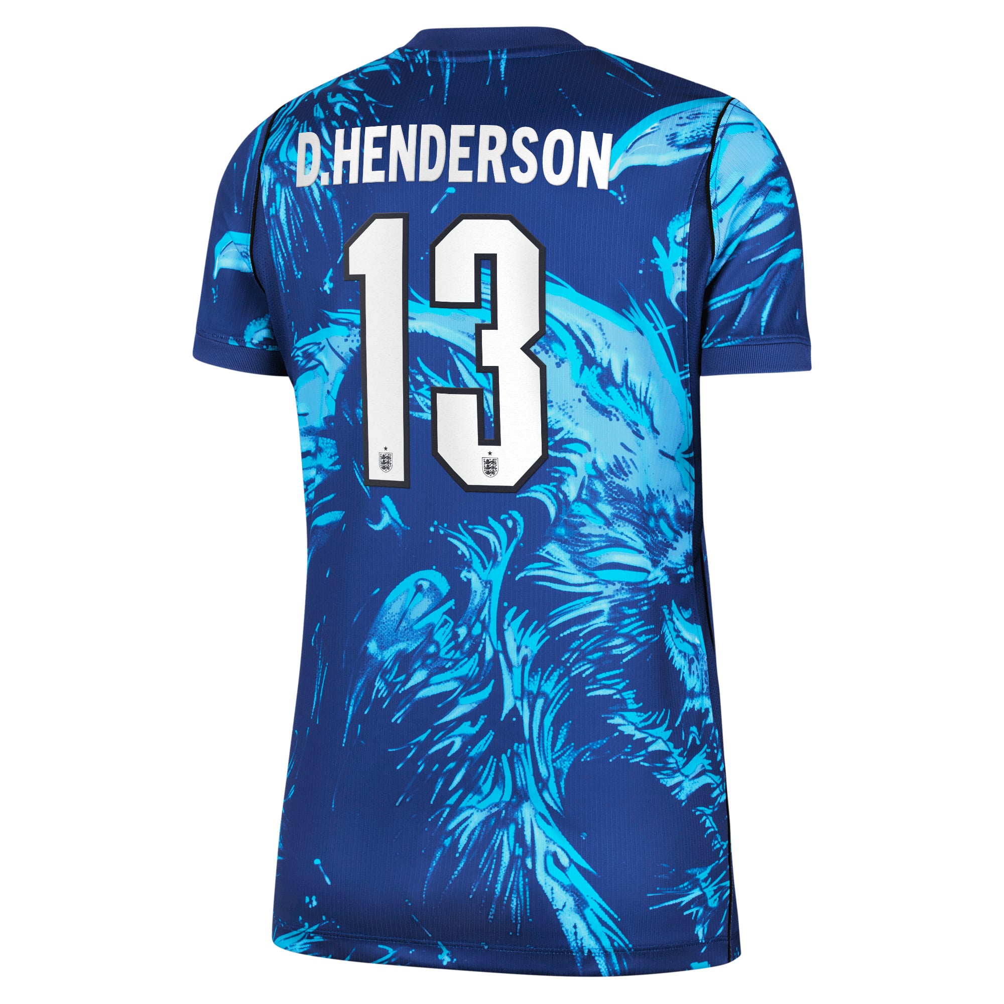 England Nike Stadium Goalkeeper Shirt 2026 - Womens with D.Henderson 13 printing, , rebel_hi-res