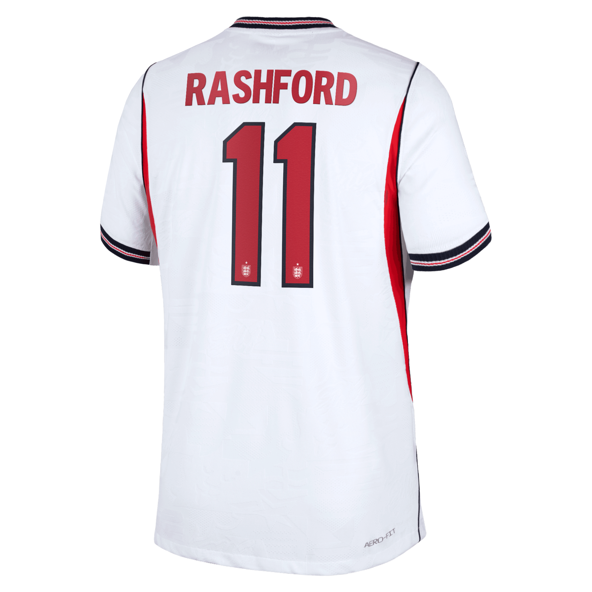 England Nike Home Aero-FIT Match Shirt 2026 with Rashford 11 printing, , rebel_hi-res