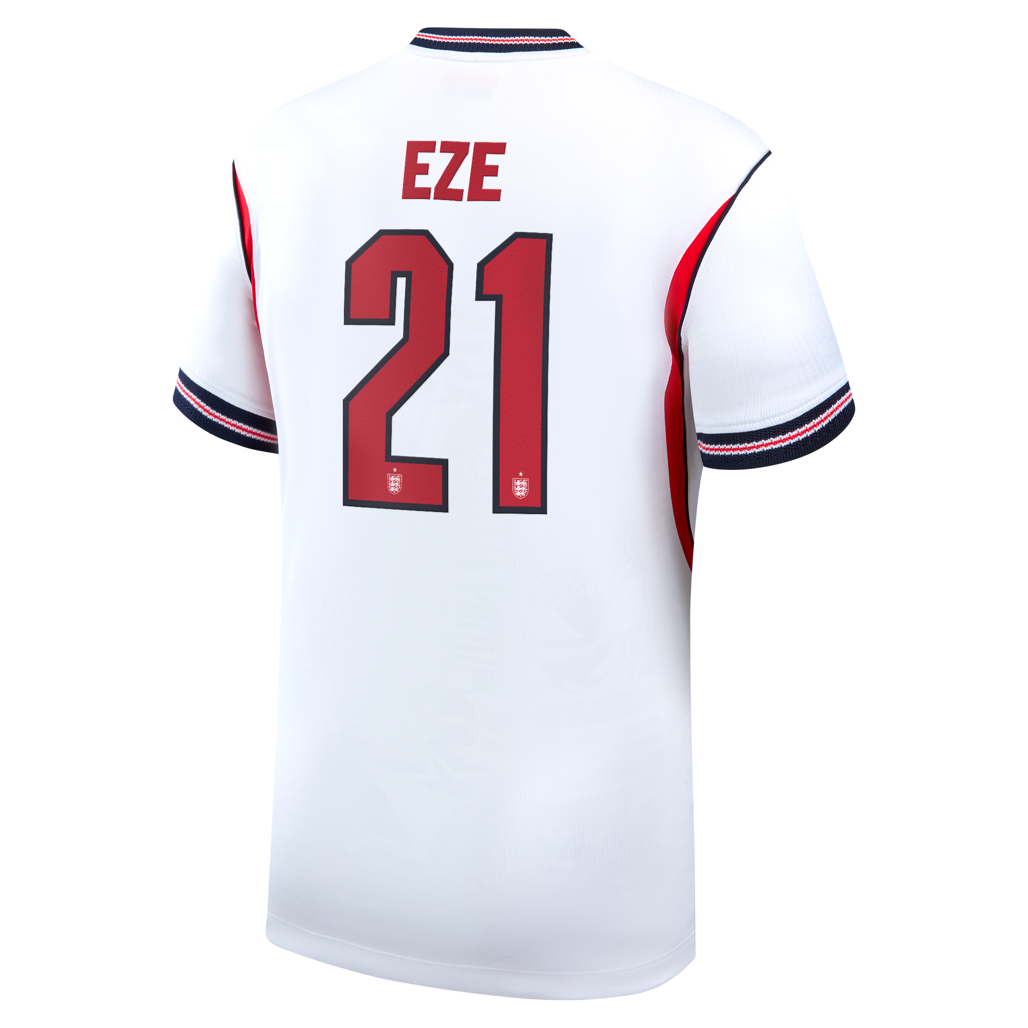 England Nike Home Stadium Shirt 2026 with Eze 21 printing, , rebel_hi-res