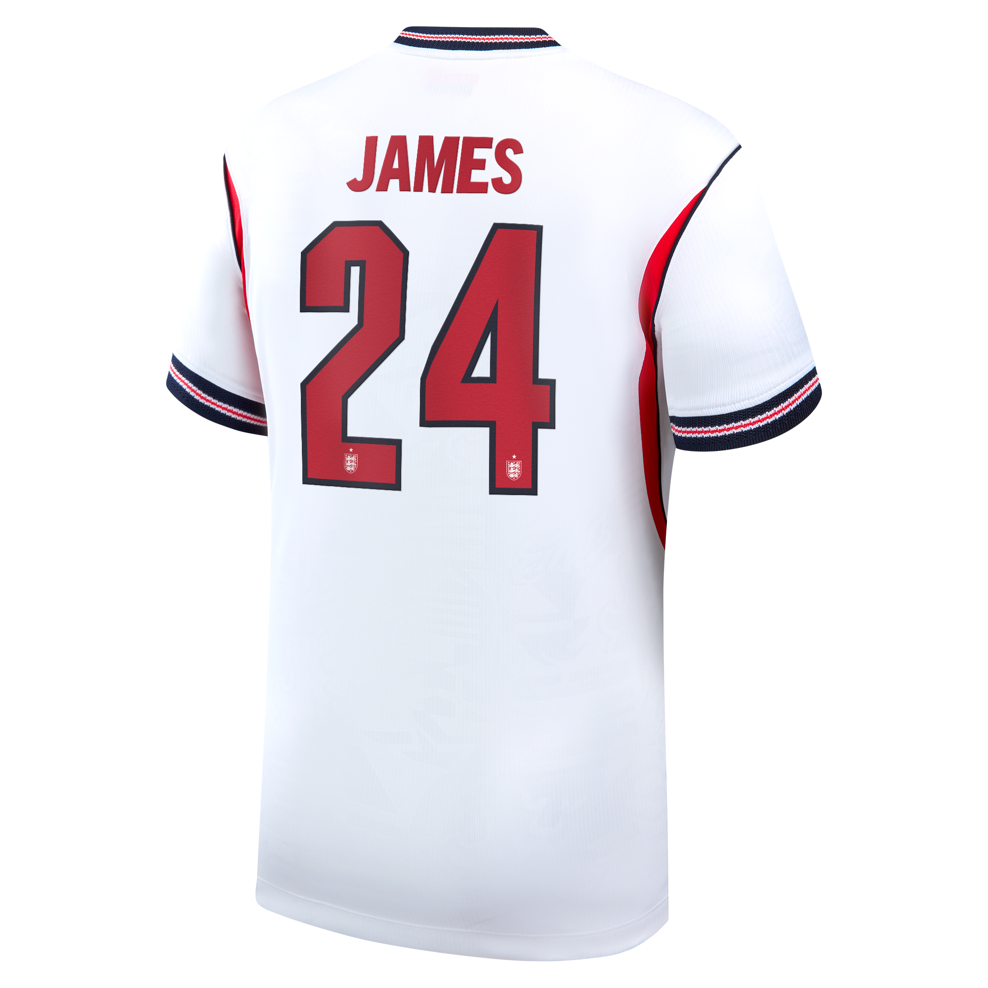 England Nike Home Stadium Shirt 2026 with James 24 printing, , rebel_hi-res