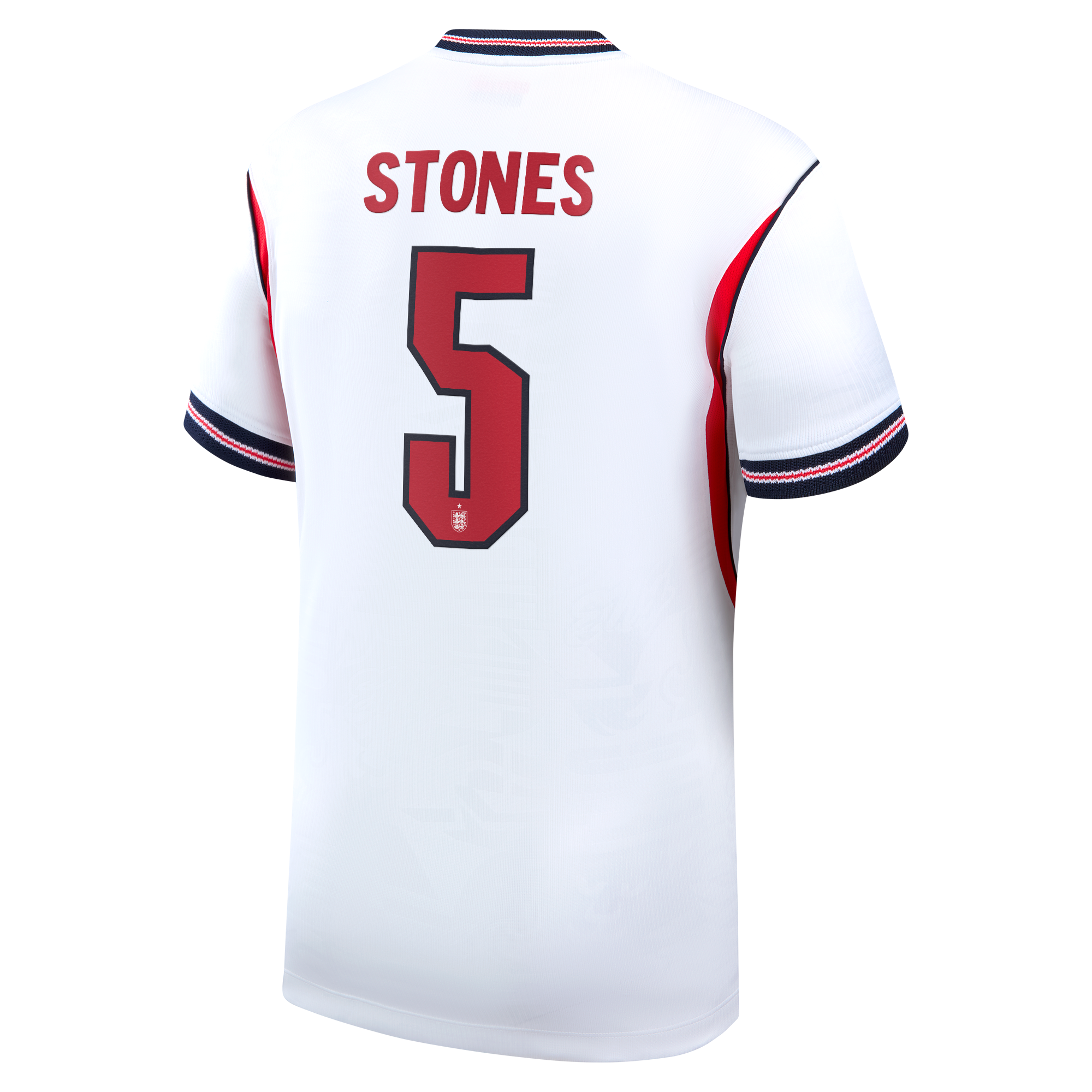 England Nike Home Stadium Shirt 2026 with Stones 5 printing, , rebel_hi-res