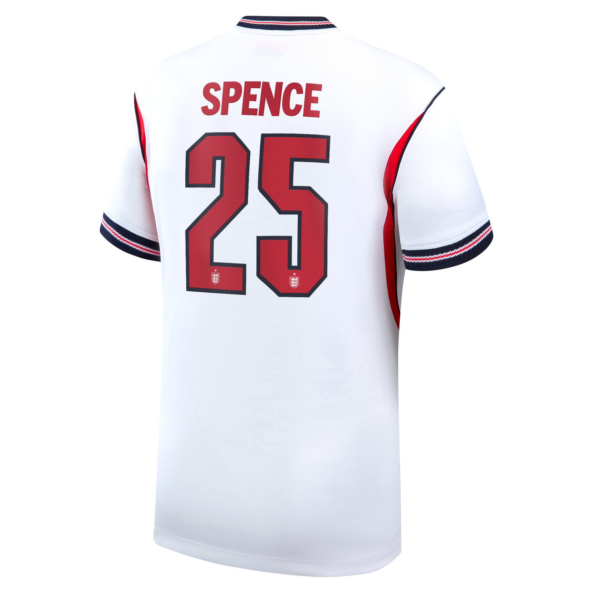 England Nike Home Stadium Shirt 2026 with Spence 25 printing, , rebel_hi-res