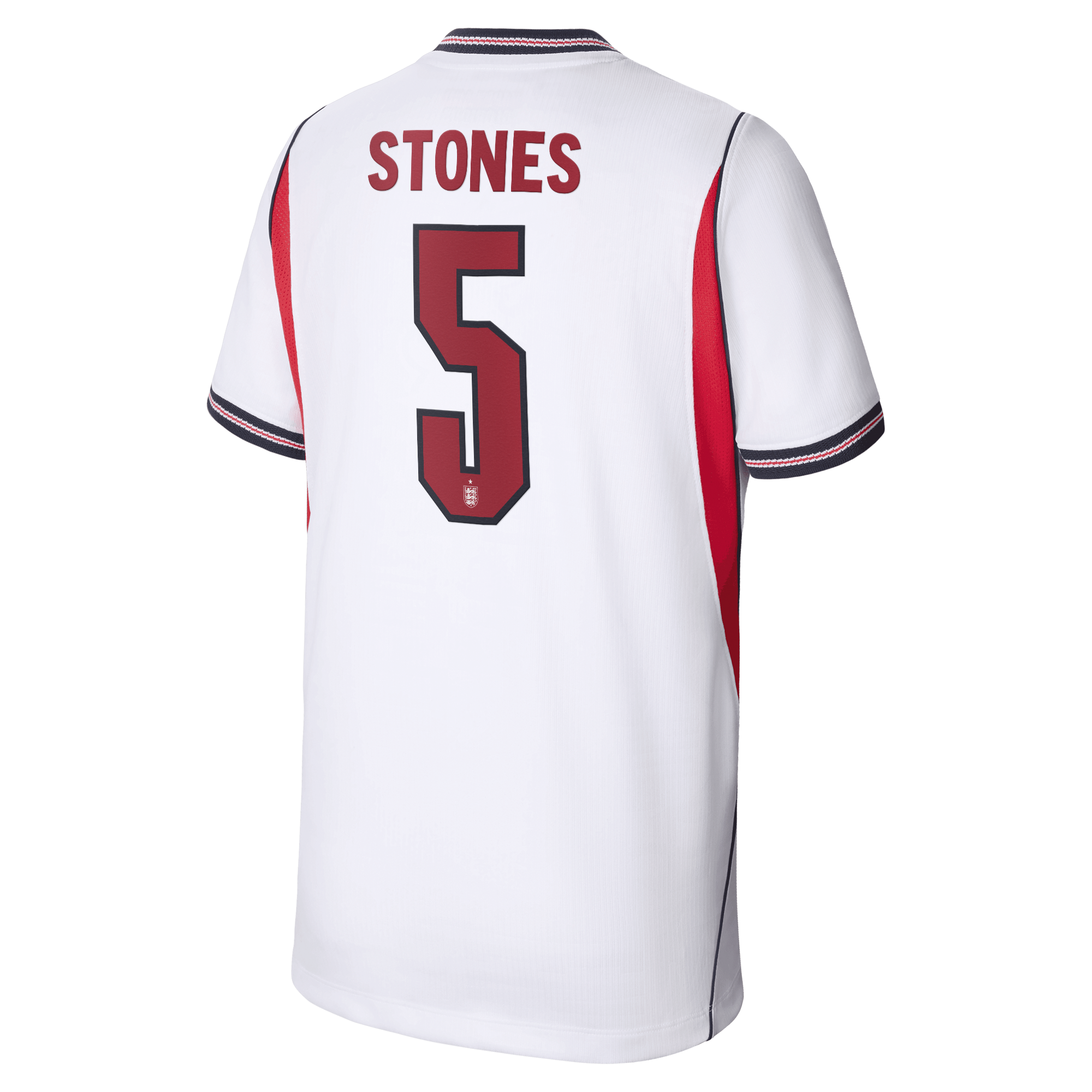 England Nike Home Stadium Shirt 2026 - Kids with Stones 5 printing, , rebel_hi-res
