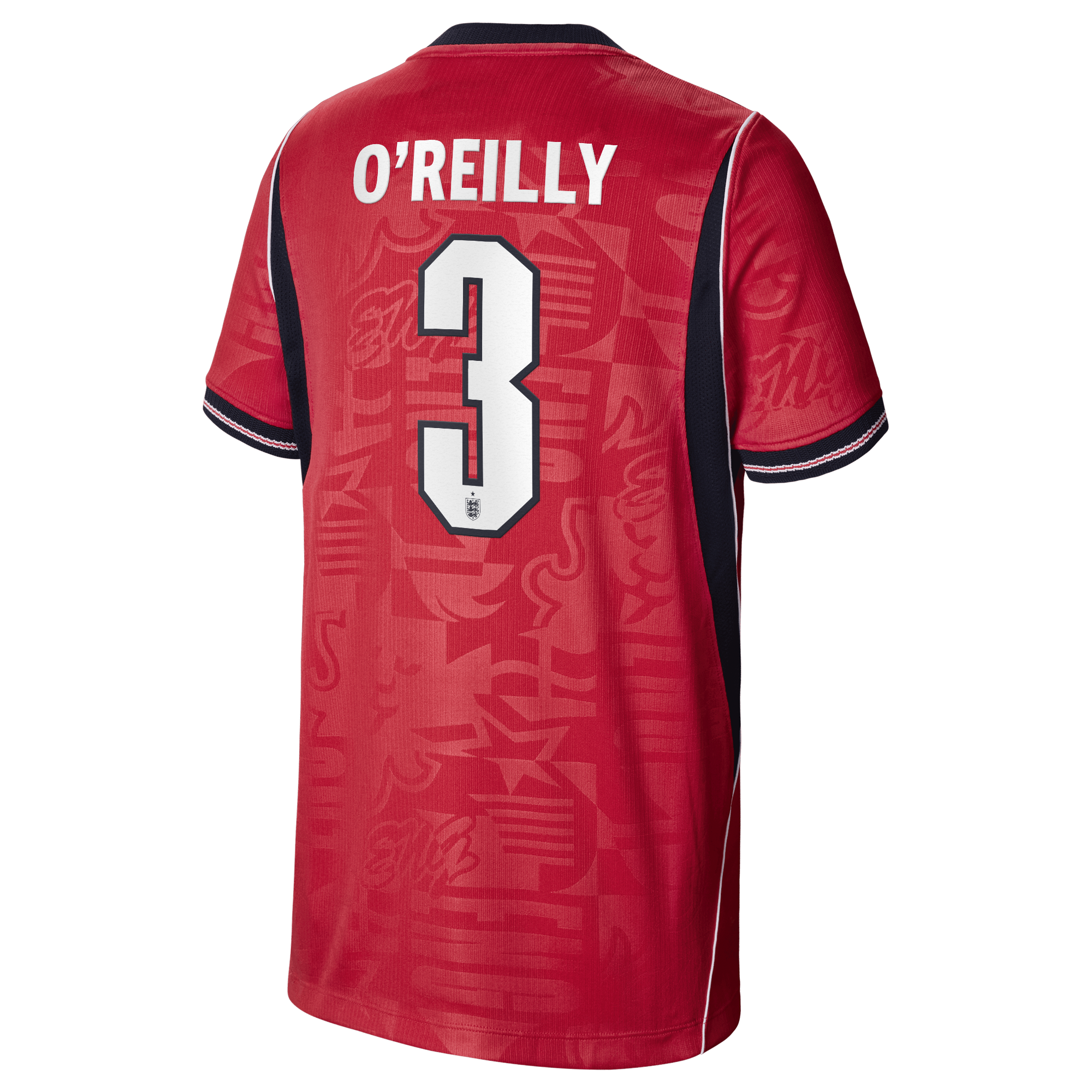 England Nike Away Stadium Shirt 2026 - Kids with O'Reilly 3 printing, , rebel_hi-res