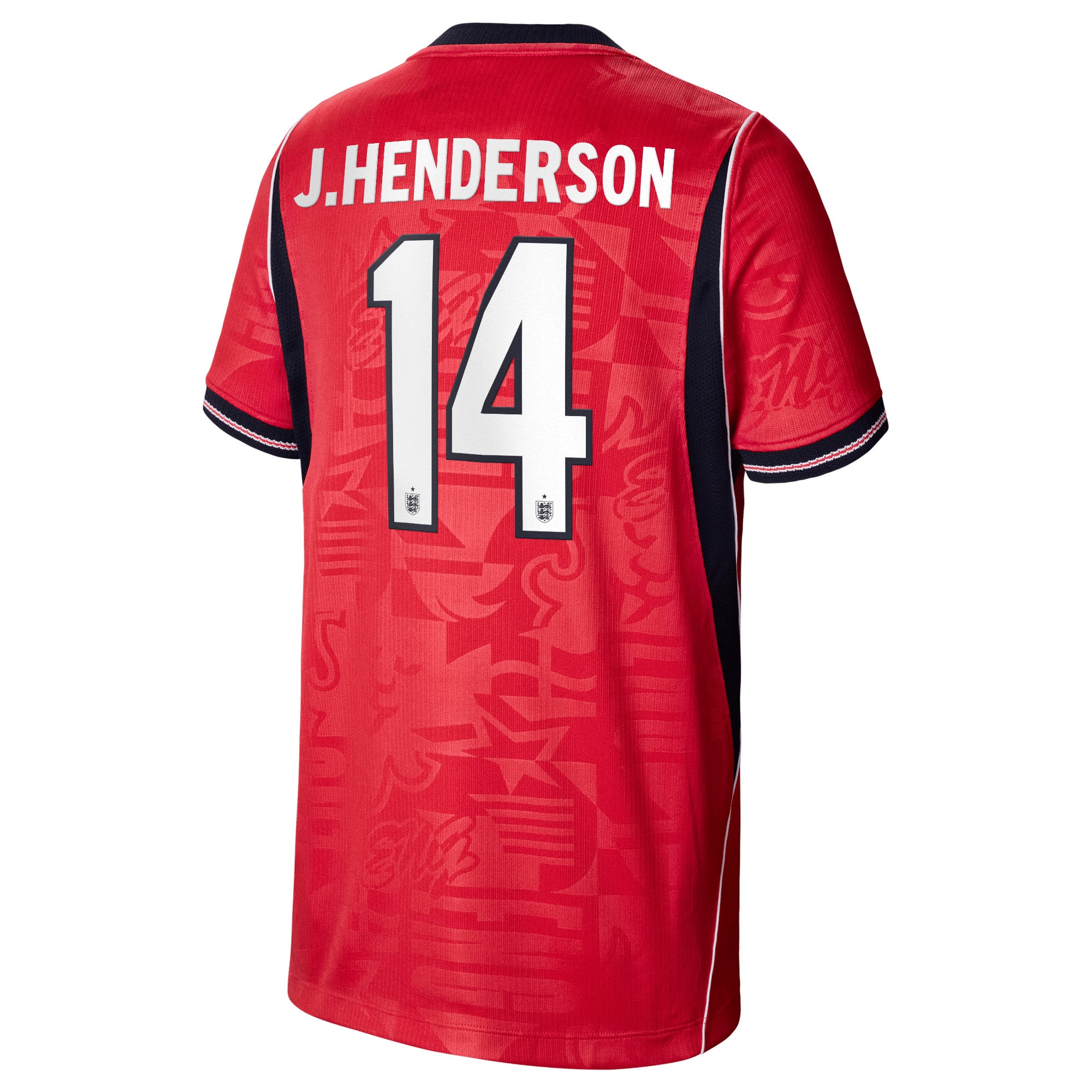 England Nike Away Stadium Shirt 2026 - Kids with J.Henderson 14 printing, , rebel_hi-res