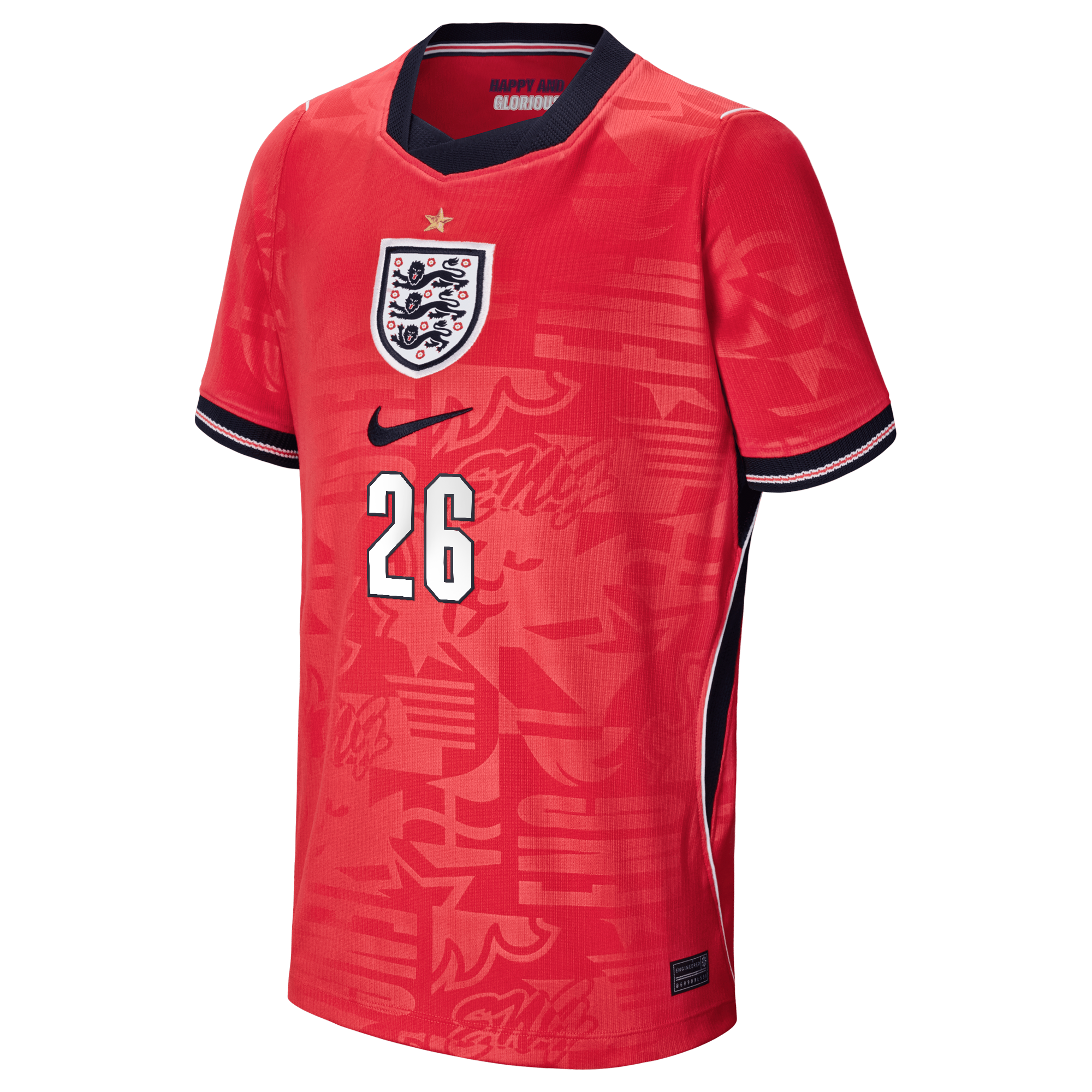 England Nike Away Stadium Shirt 2026 - Kids with Quansah 26 printing, , rebel_hi-res
