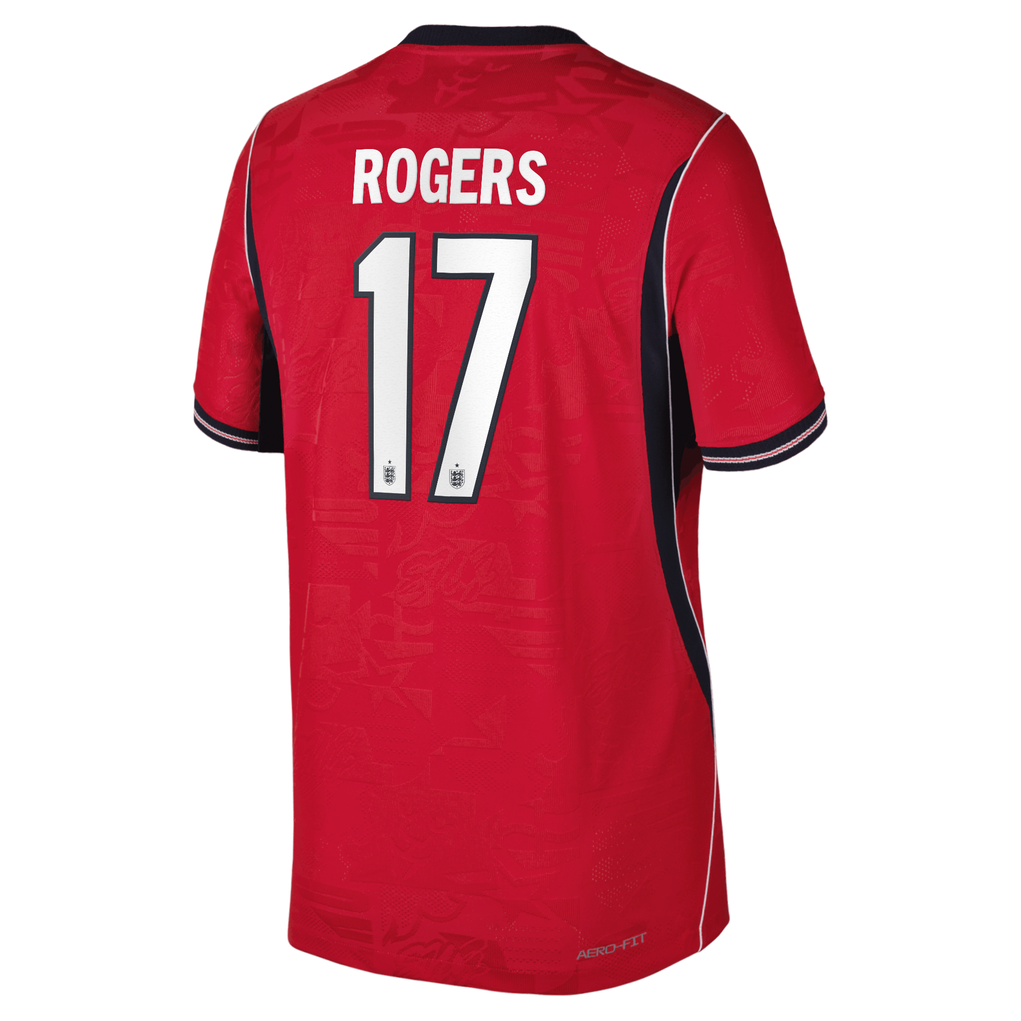 England Nike Away Aero-FIT Match Shirt 2026 - Kids with Rogers 17 printing, , rebel_hi-res
