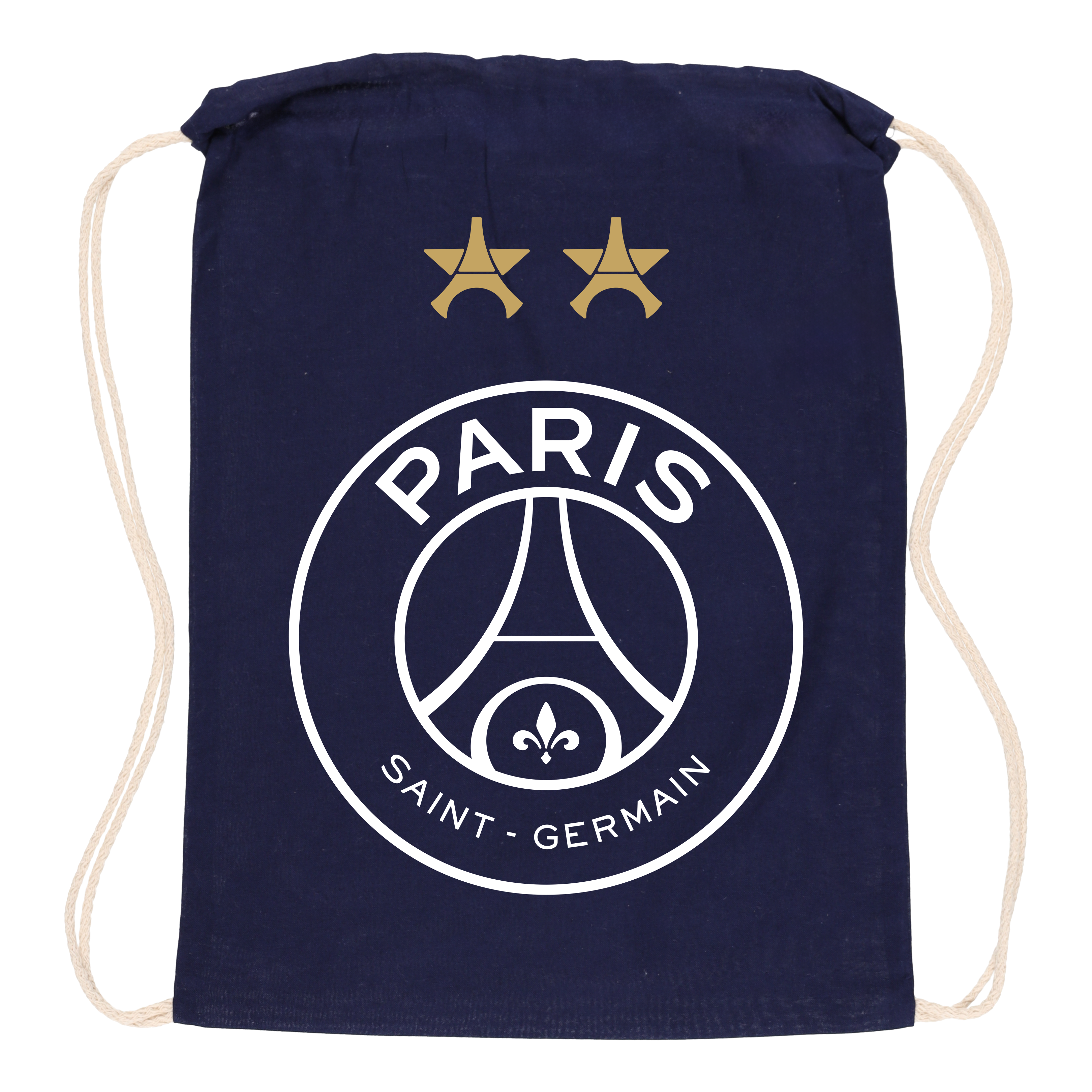 PSG 2 Star Drawstring Bag - Navy, , rebel_hi-res