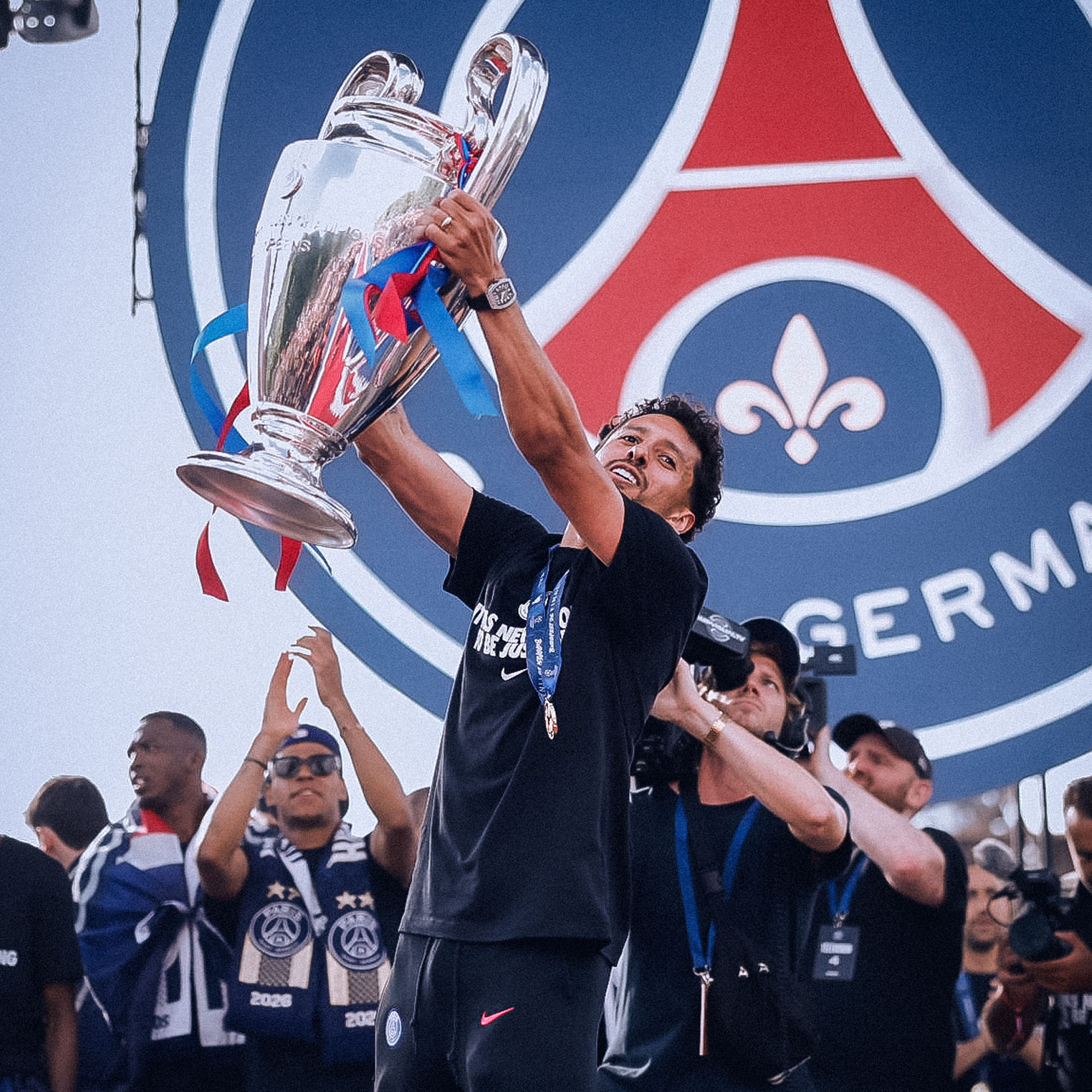 PSG Nike Winners T-Shirt - Navy, , rebel_hi-res