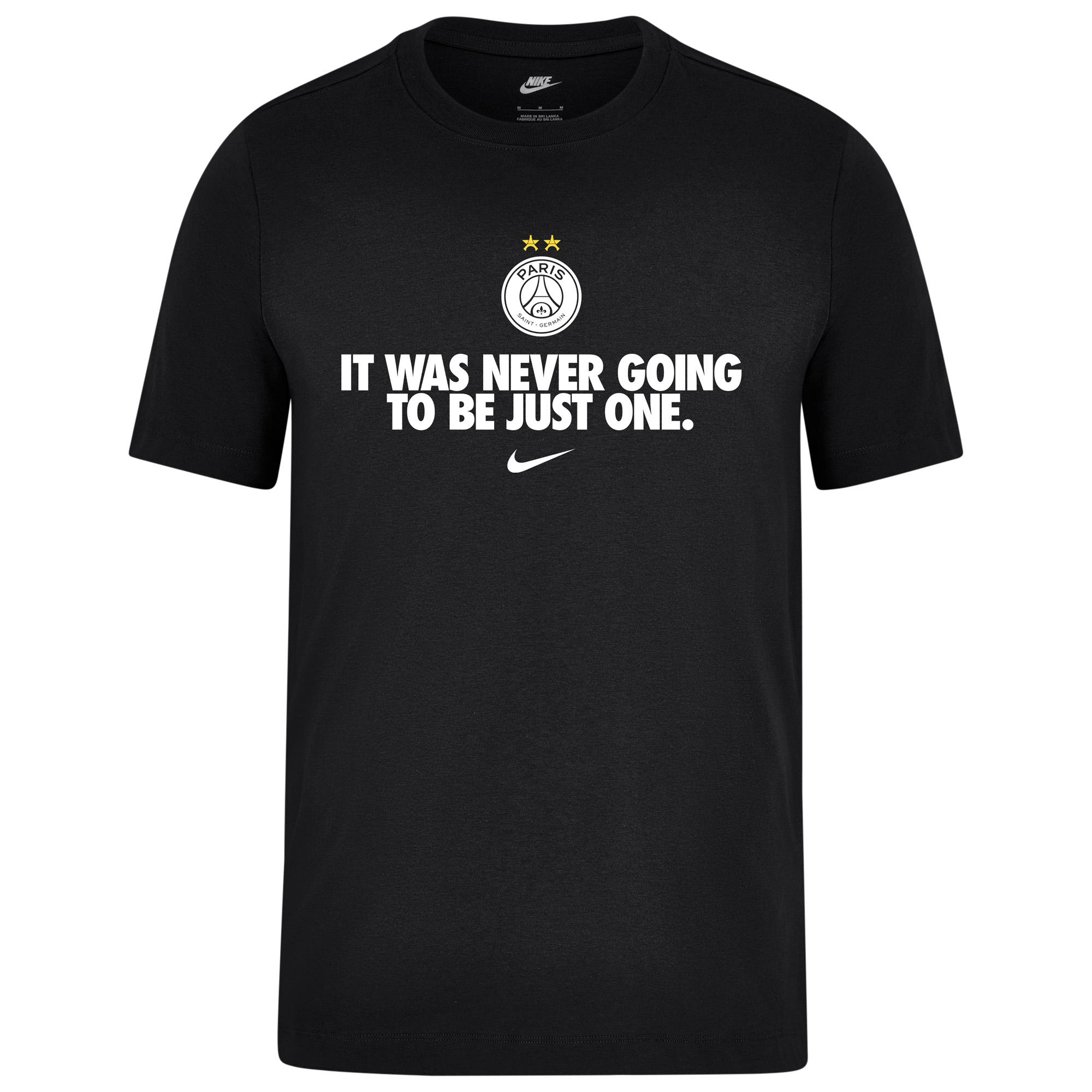 PSG Nike Winners T-Shirt - Black, , rebel_hi-res