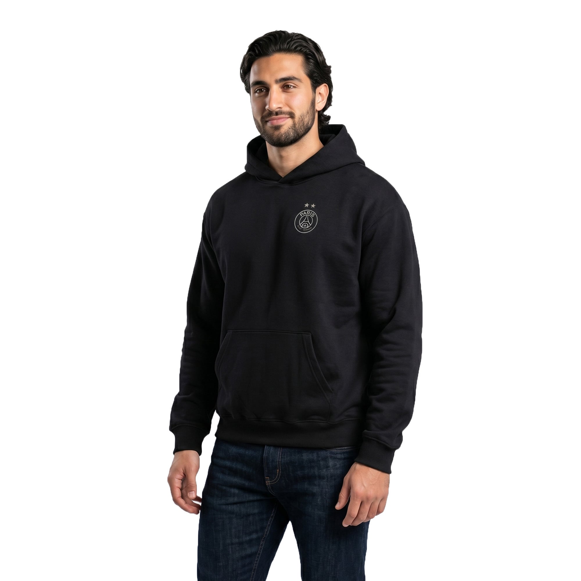 PSG Eiffel Star Lifestyle Graphic Oversized Hoodie - Black, , rebel_hi-res