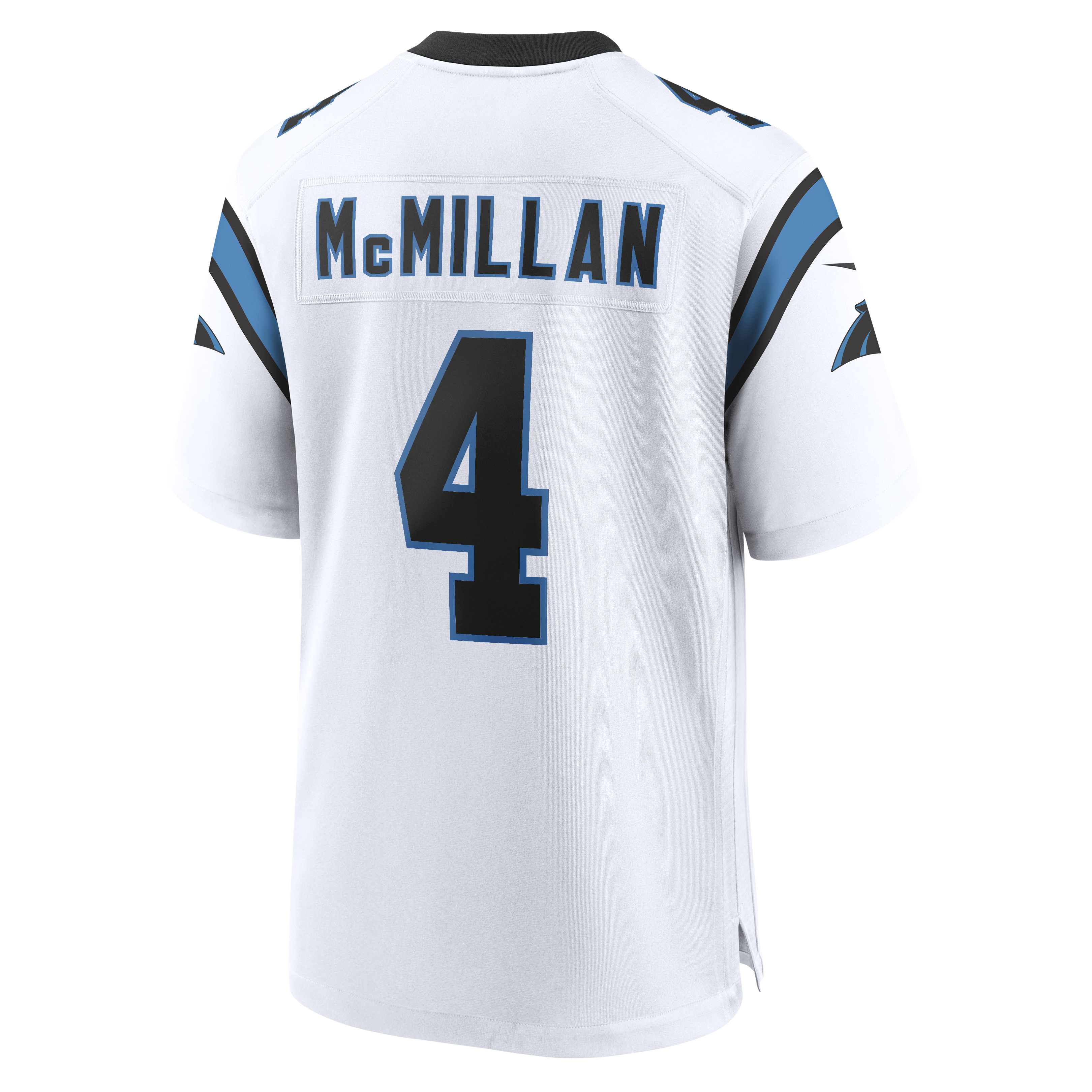 Carolina Panthers Nike Game Road Jersey - White - Tetairoa McMillan - Mens, , rebel_hi-res