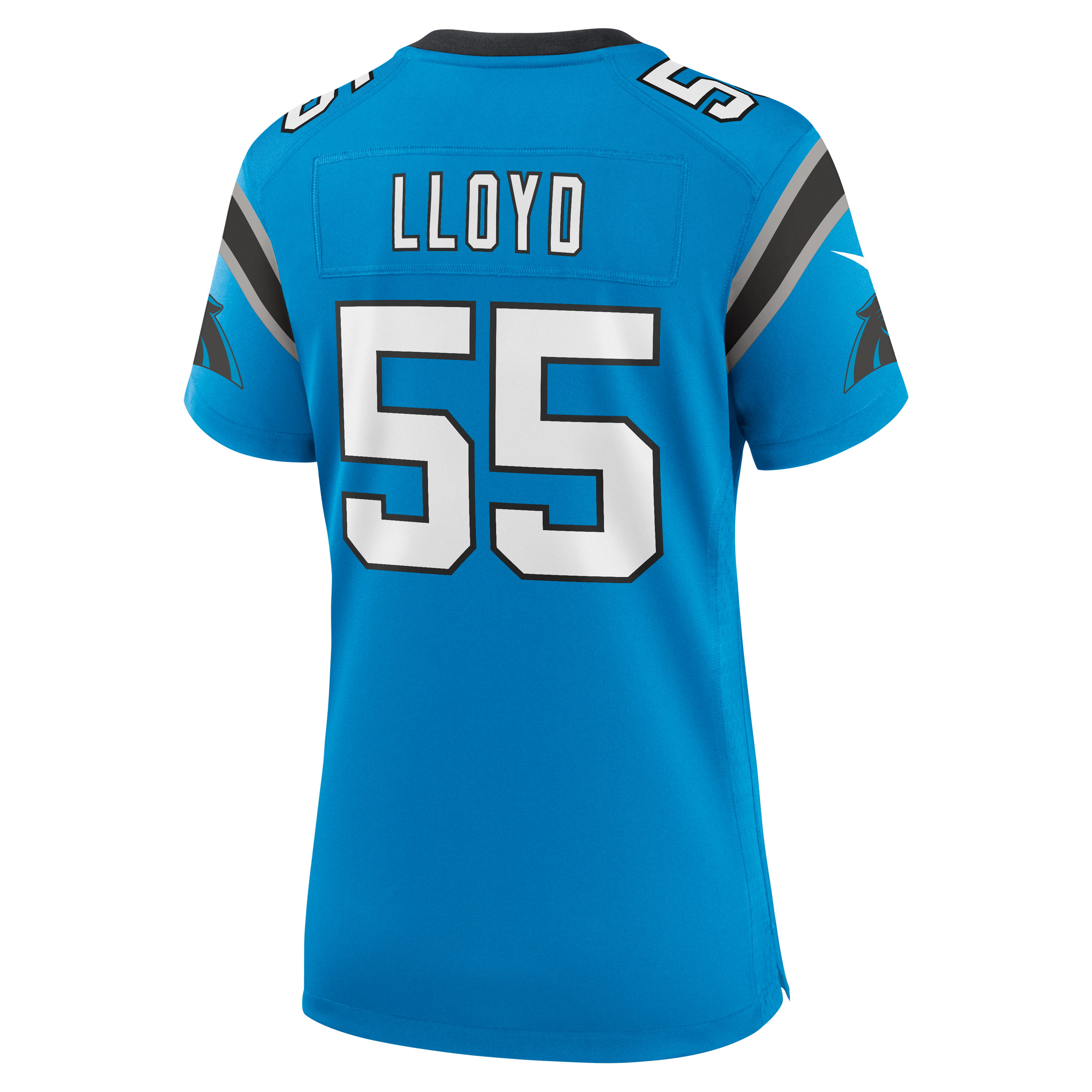 Carolina Panthers Nike Alternate Game Jersey - Blue - Devin Lloyd - Womens, , rebel_hi-res