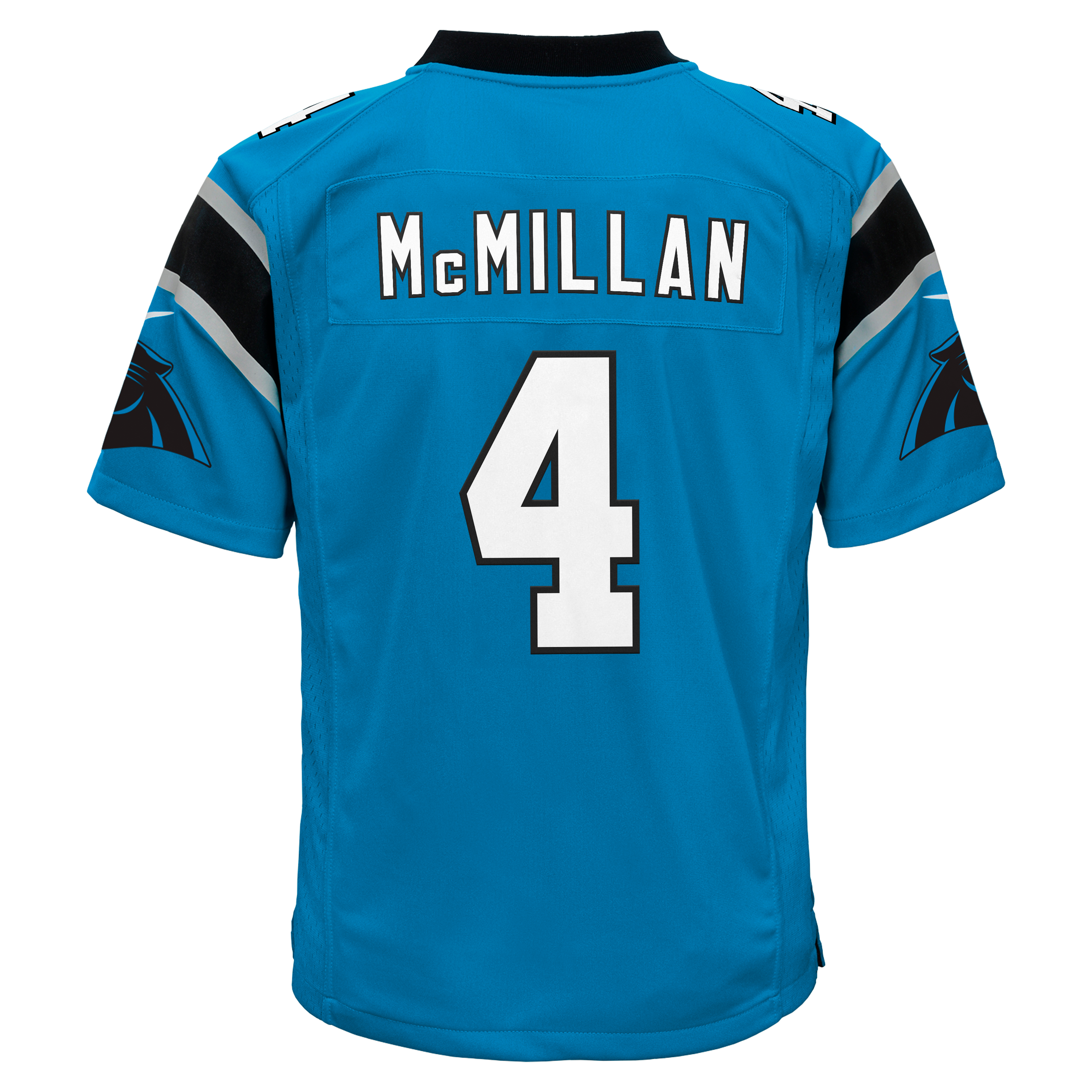 Carolina Panthers Nike Game Alternate Jersey - Blue - Tetairoa McMillan - Youth, , rebel_hi-res