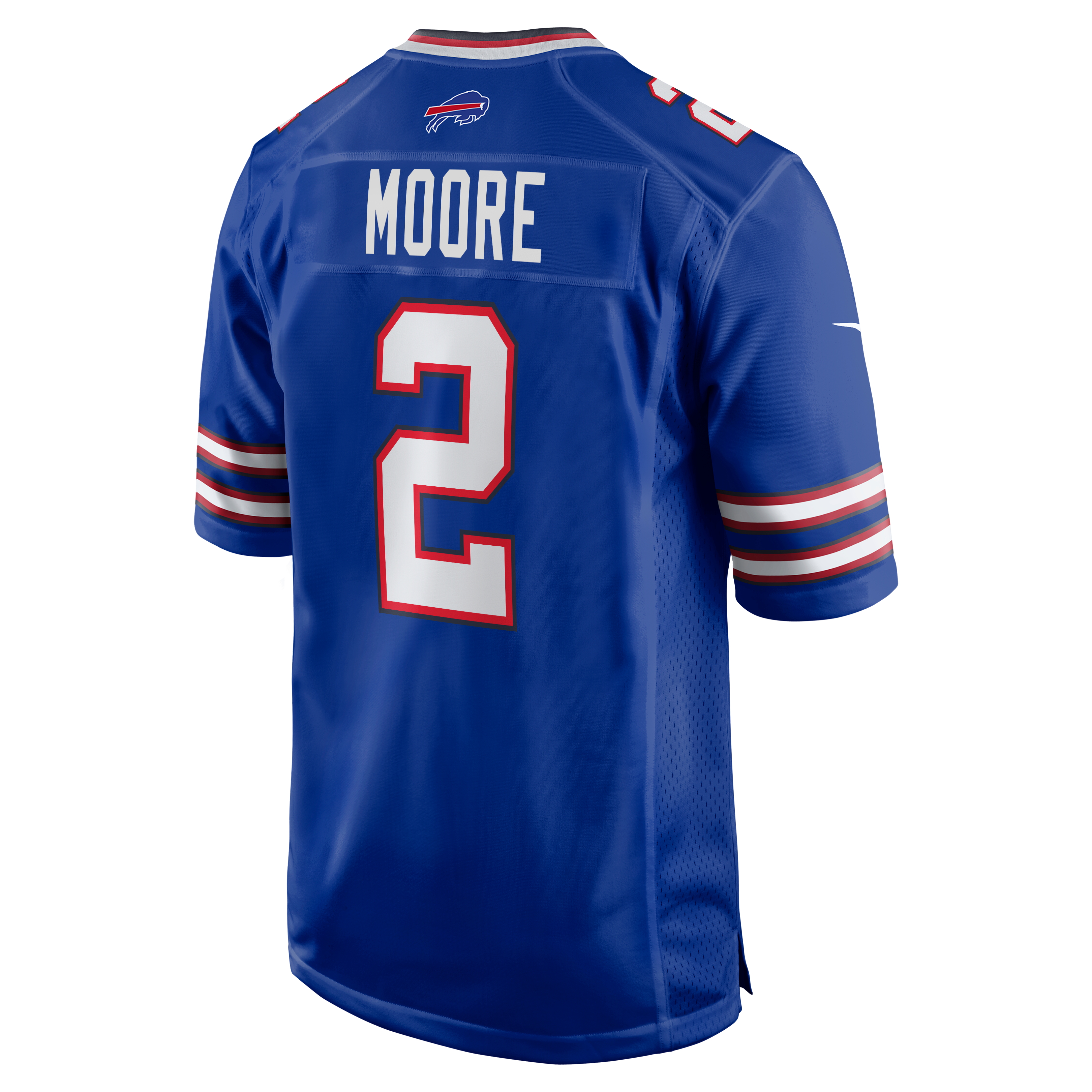 Buffalo Bills Nike Home Game Jersey - Royal - D.J. Moore - Mens, , rebel_hi-res
