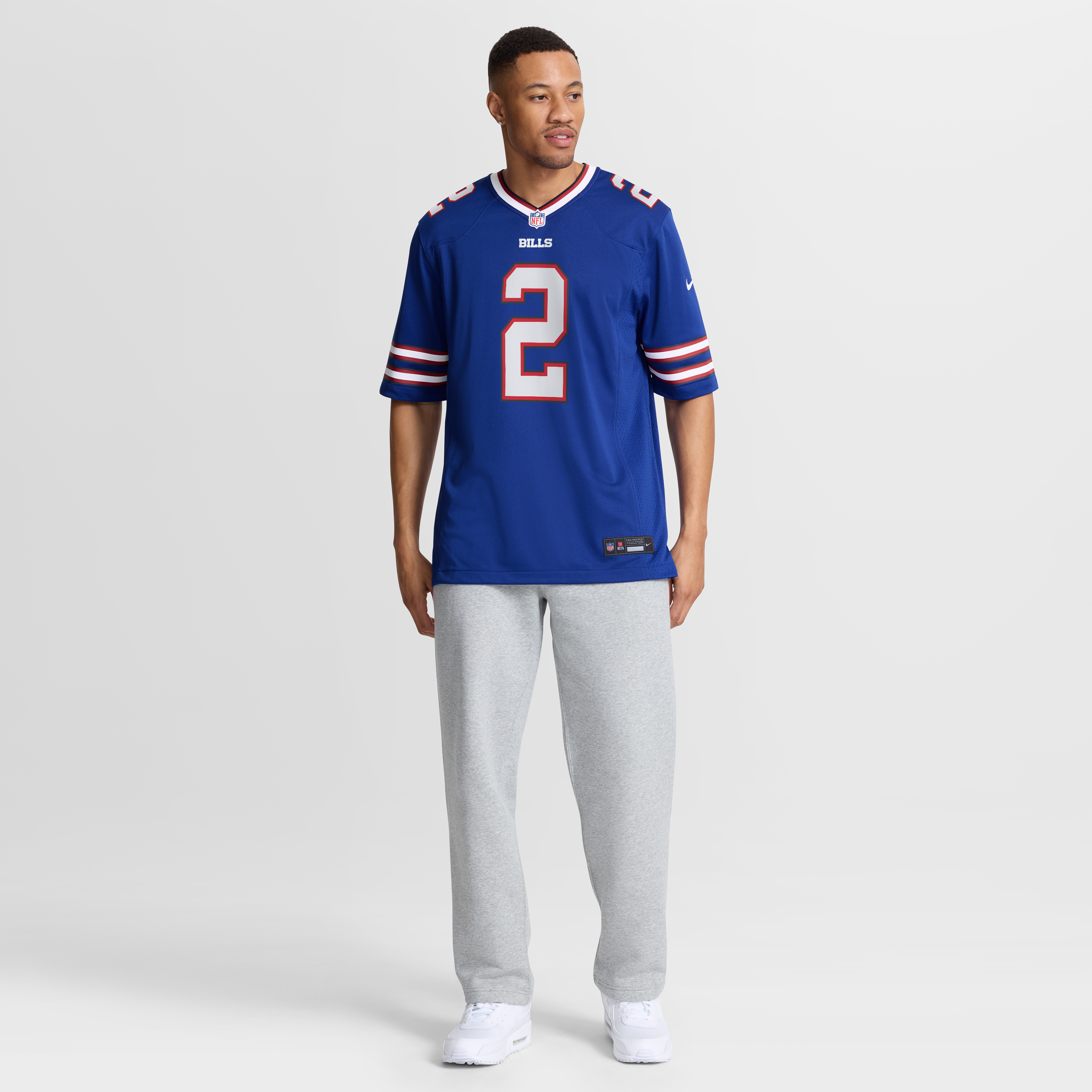 Buffalo Bills Nike Home Game Jersey - Royal - D.J. Moore - Mens, , rebel_hi-res