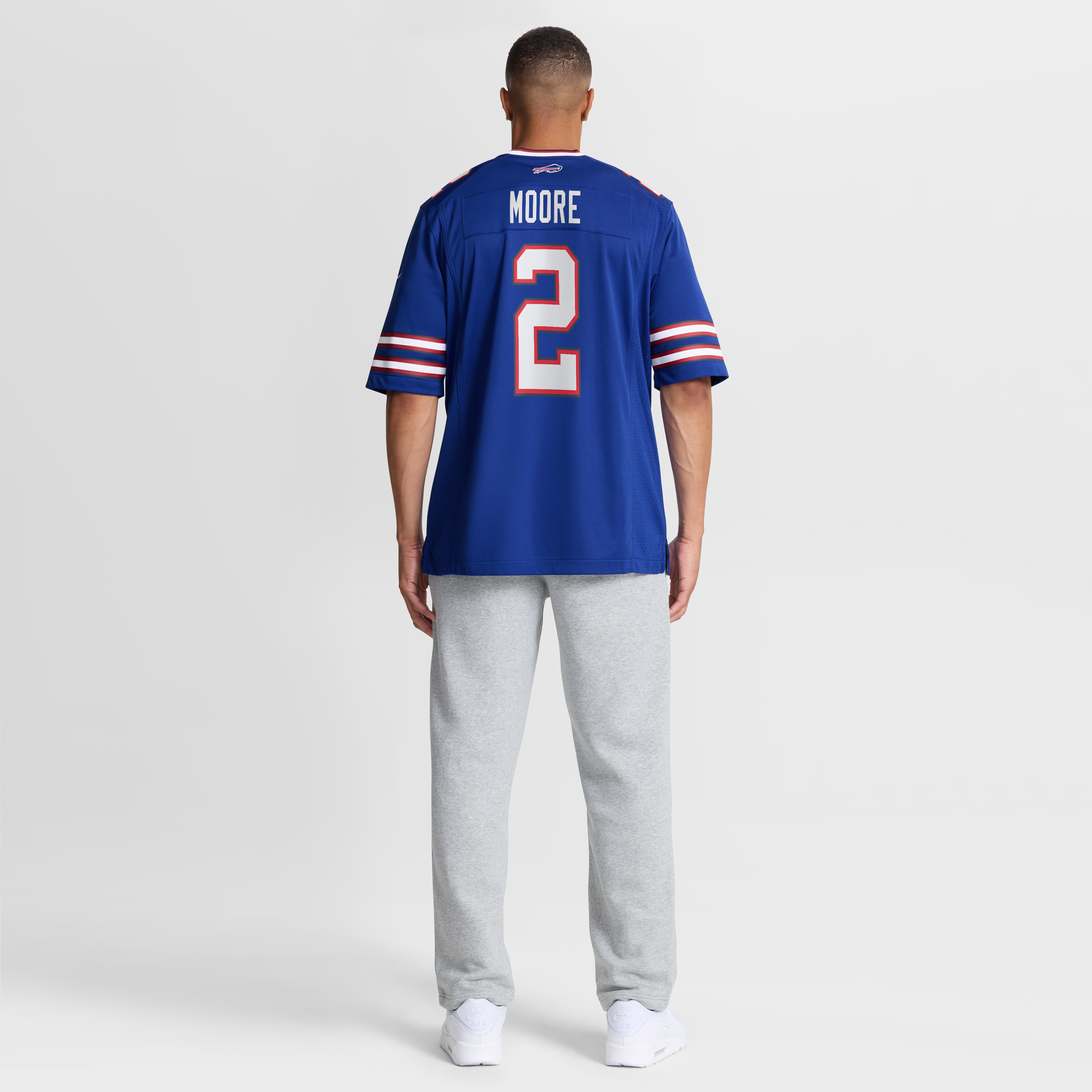 Buffalo Bills Nike Home Game Jersey - Royal - D.J. Moore - Mens, , rebel_hi-res