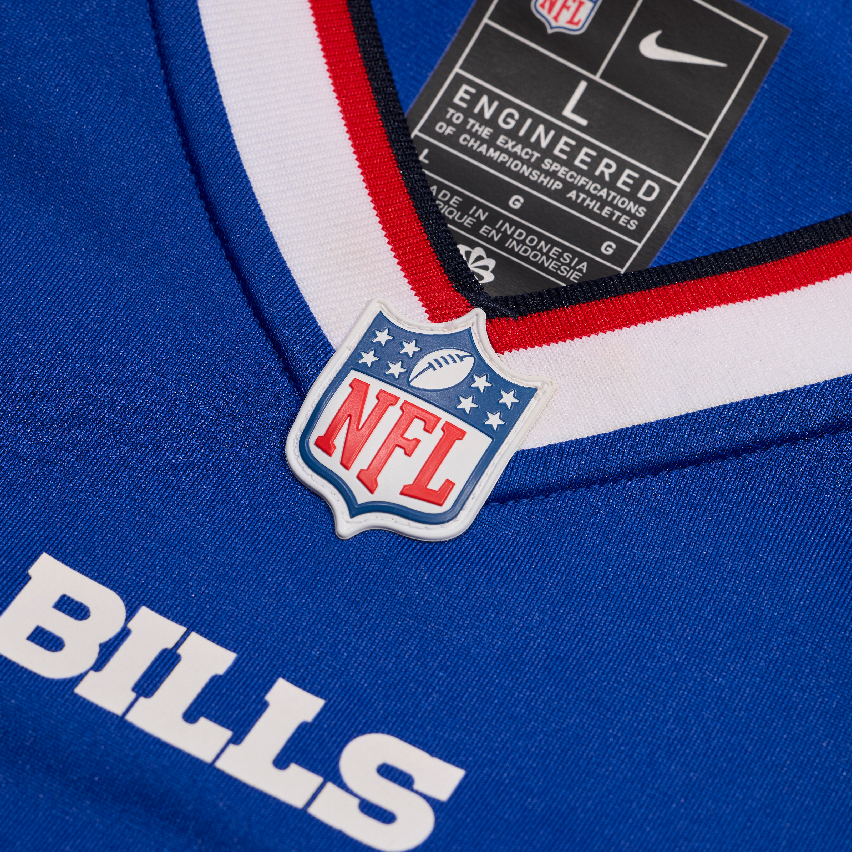 Buffalo Bills Nike Home Game Jersey - Royal - D.J. Moore - Mens, , rebel_hi-res
