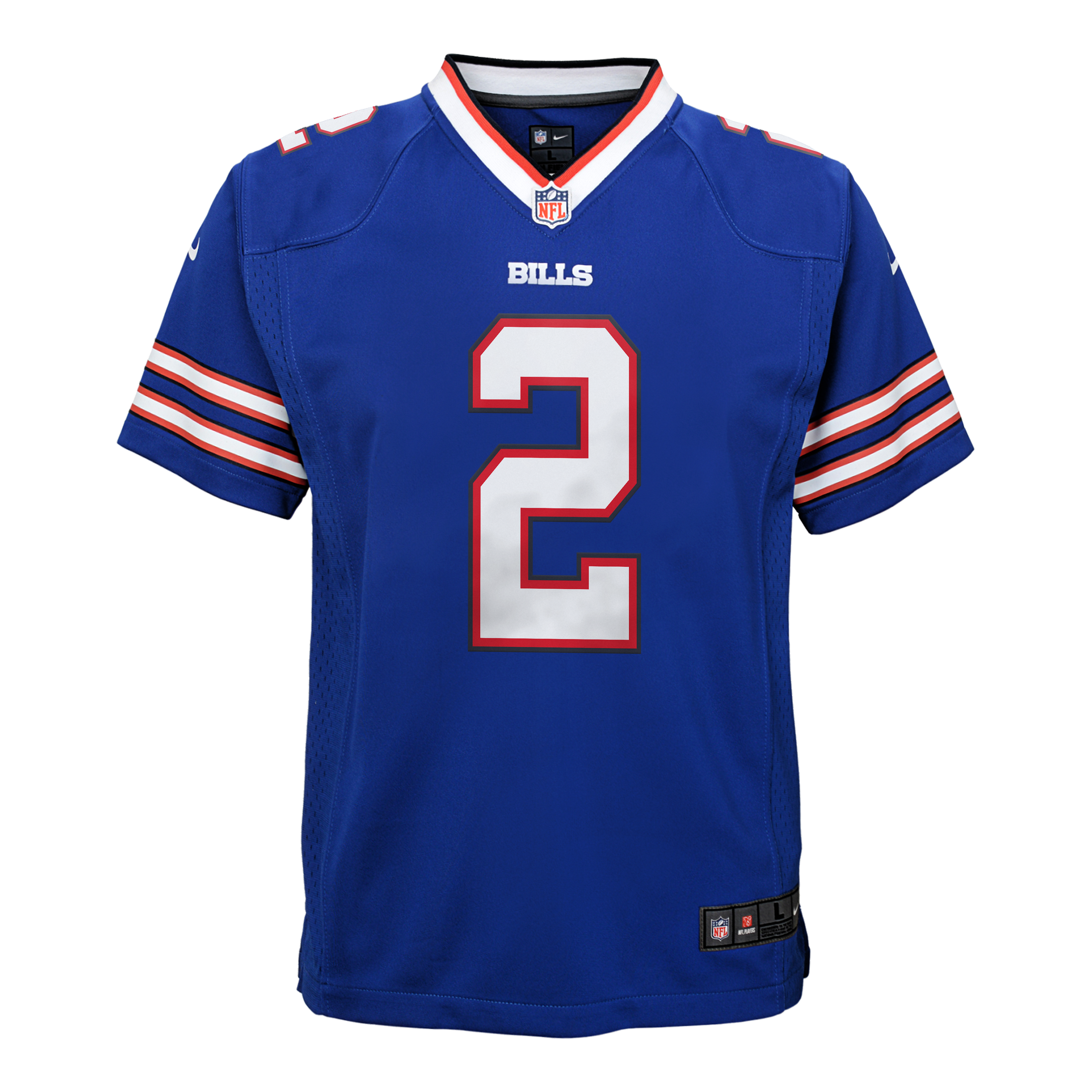 Buffalo Bills Home Game Jersey - D.J. Moore - Youth, , rebel_hi-res