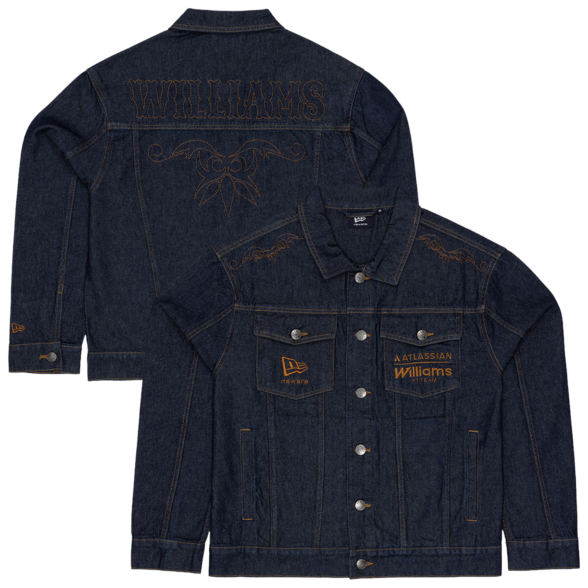 Williams Racing New Era Special Edition Austin GP Denim Jacket - Unisex, , rebel_hi-res