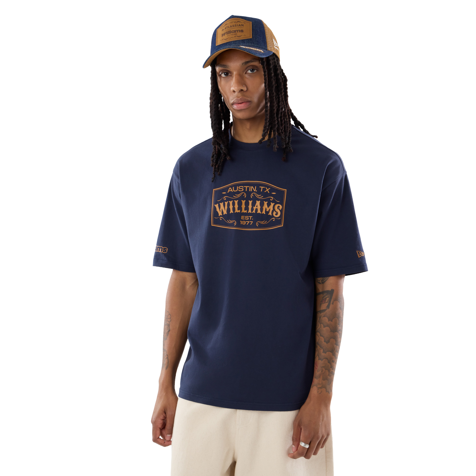 Williams Racing New Era Special Edition Austin GP T-Shirt - Unisex, , rebel_hi-res