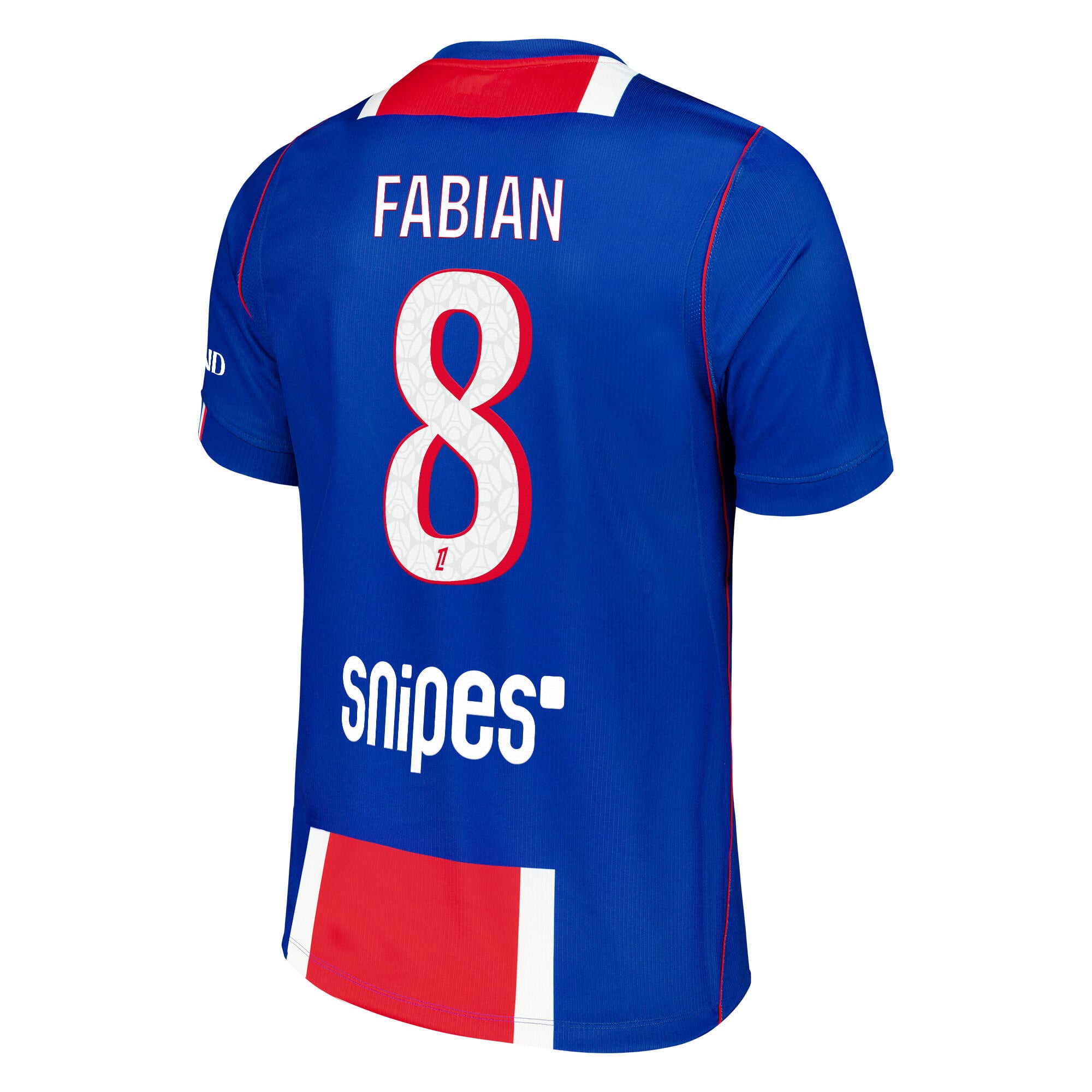 PSG Nike Home Stadium Shirt 2026-27 with Fabian 8 printing, , rebel_hi-res